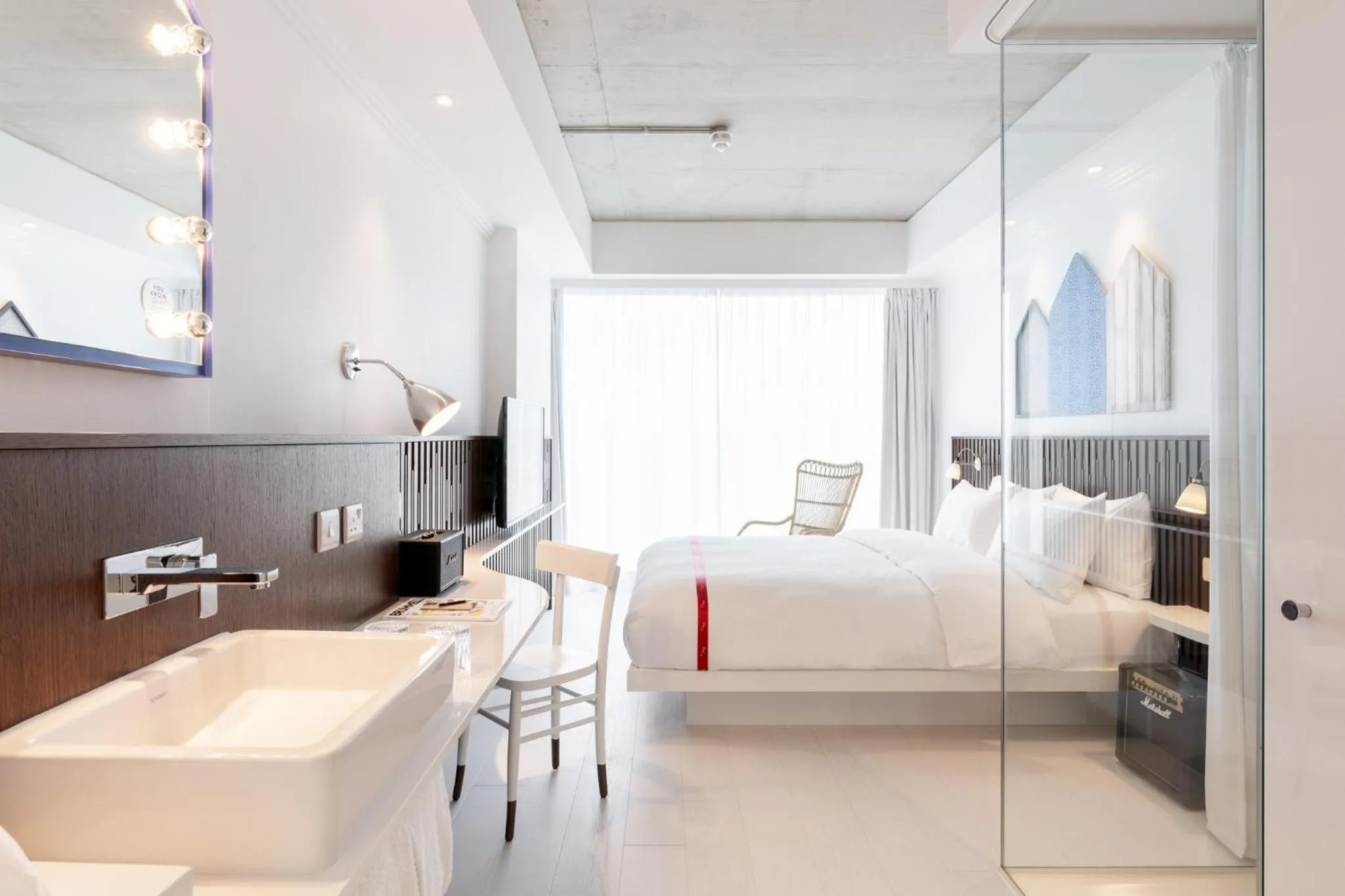 Photo of the whole room, Bed in Ruby Zoe Hotel London