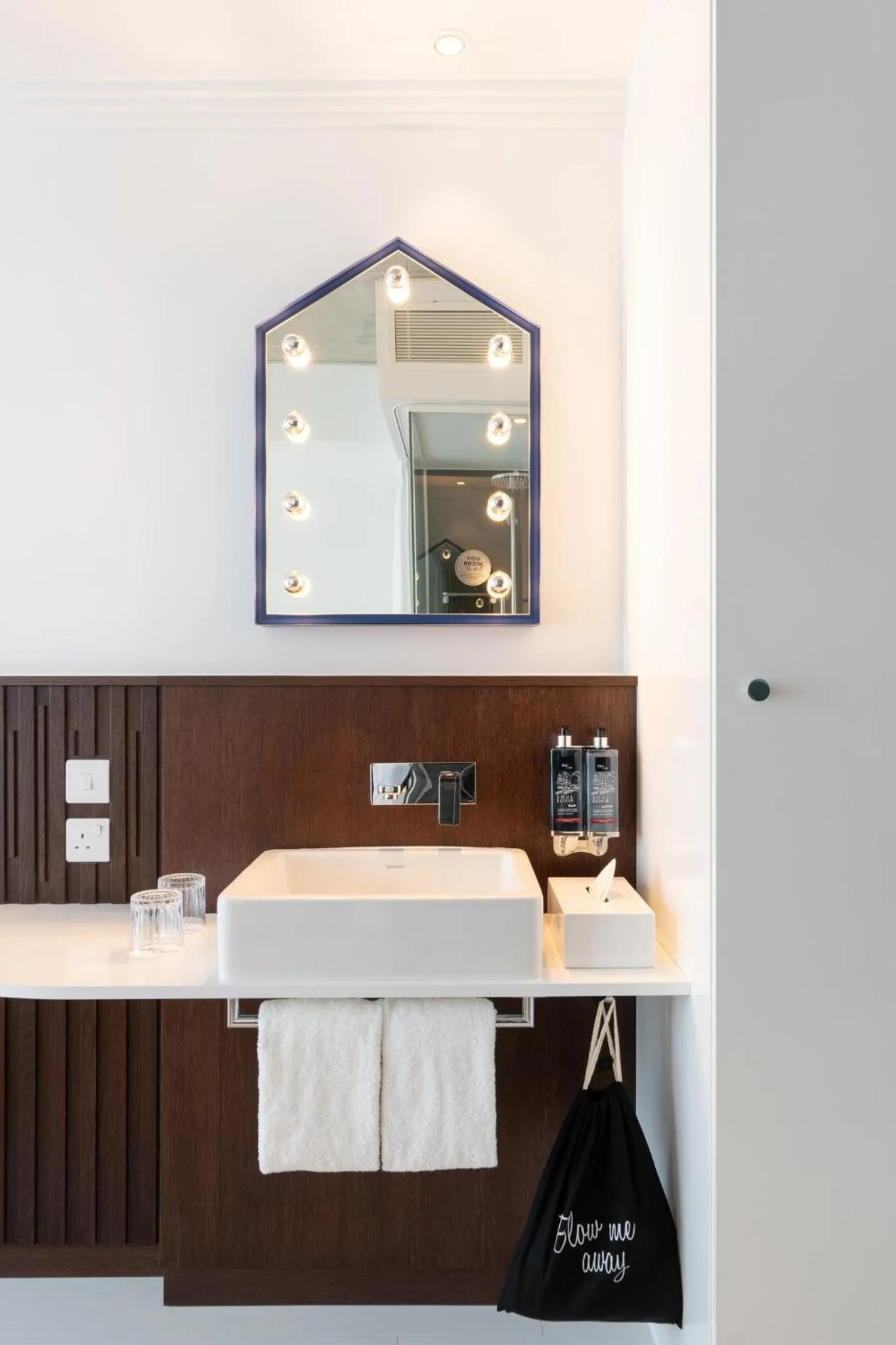 Bathroom in Ruby Zoe Hotel London