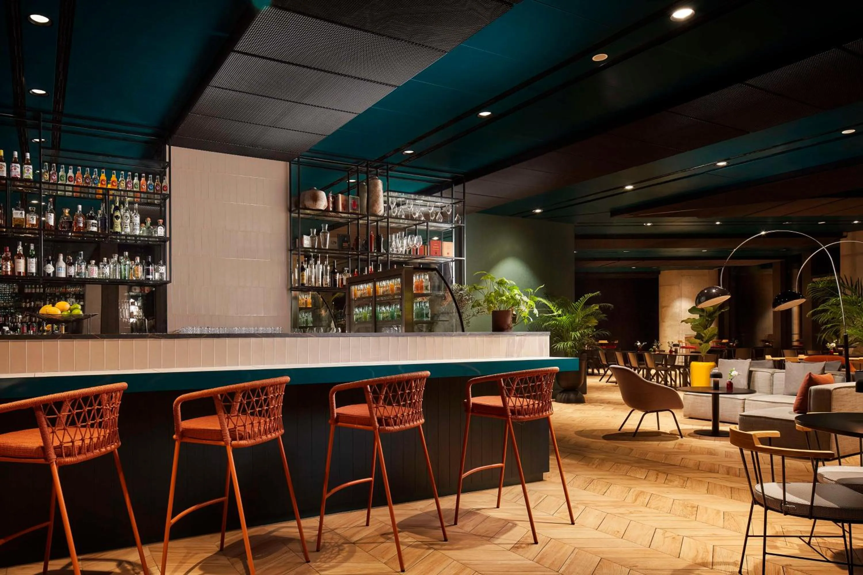 Lounge or bar in NH Collection Frankfurt Spin Tower