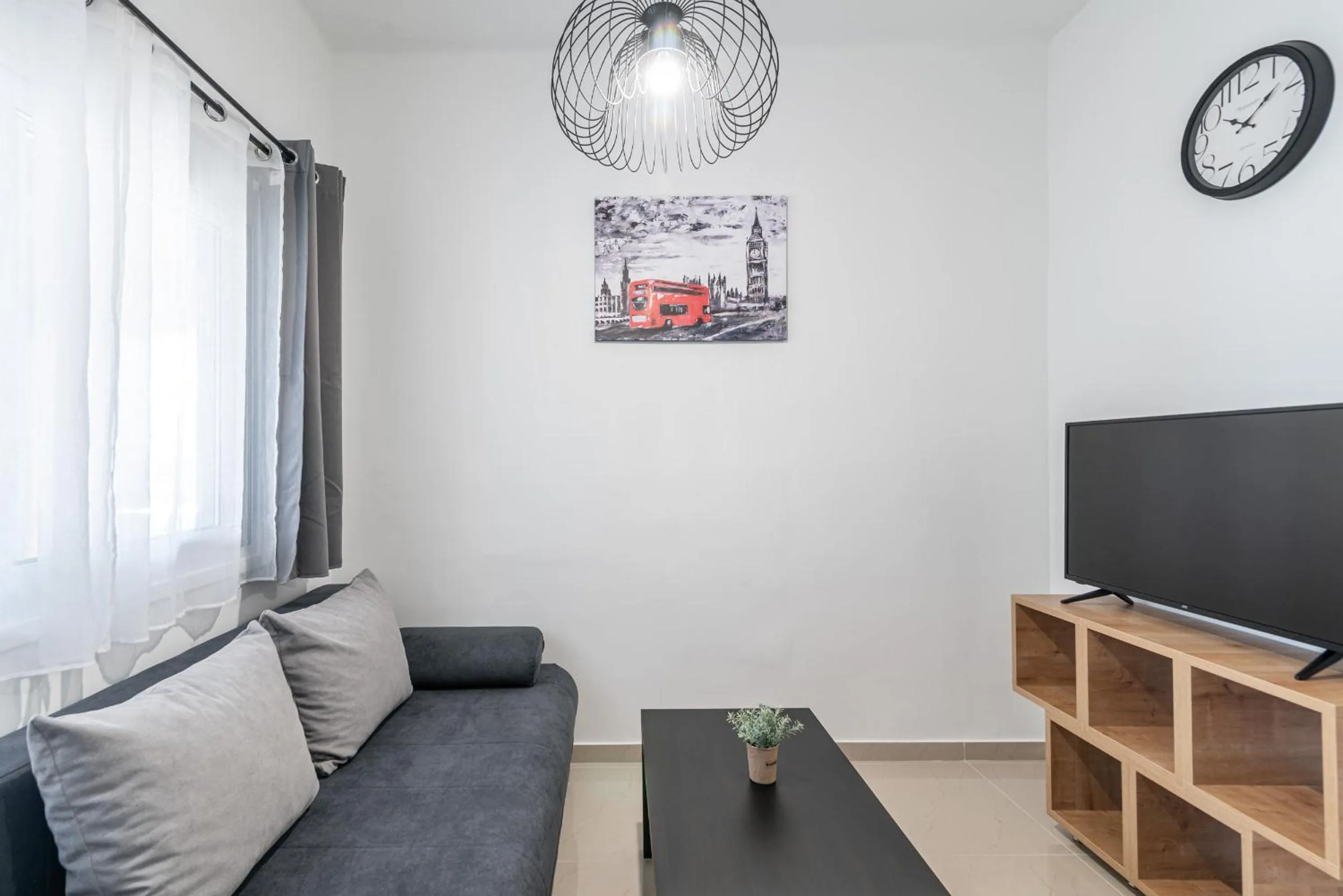 Seating area in Blue Riviera villas & suites - Alimos 2