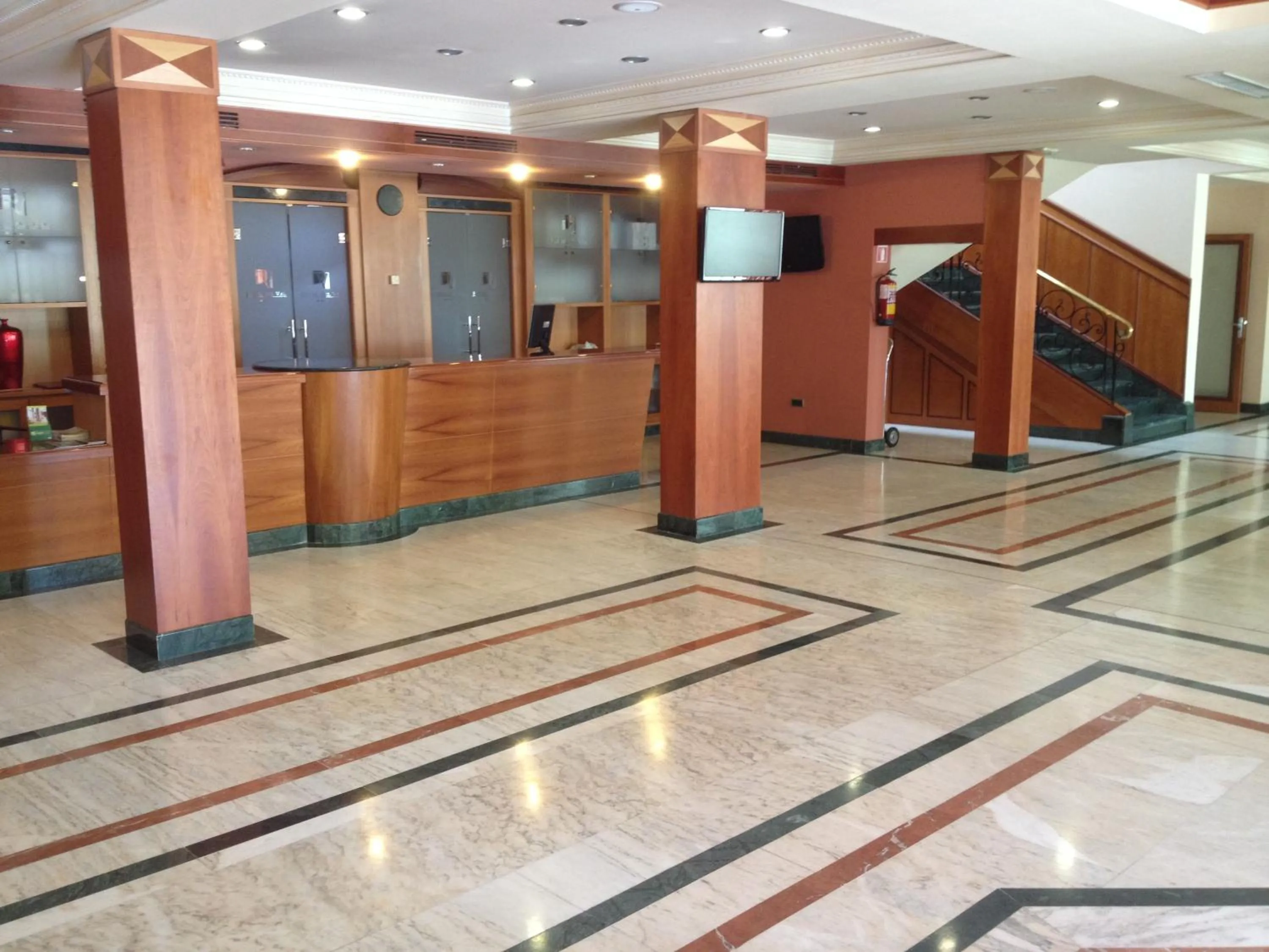 Lobby or reception in Hotel Del Val