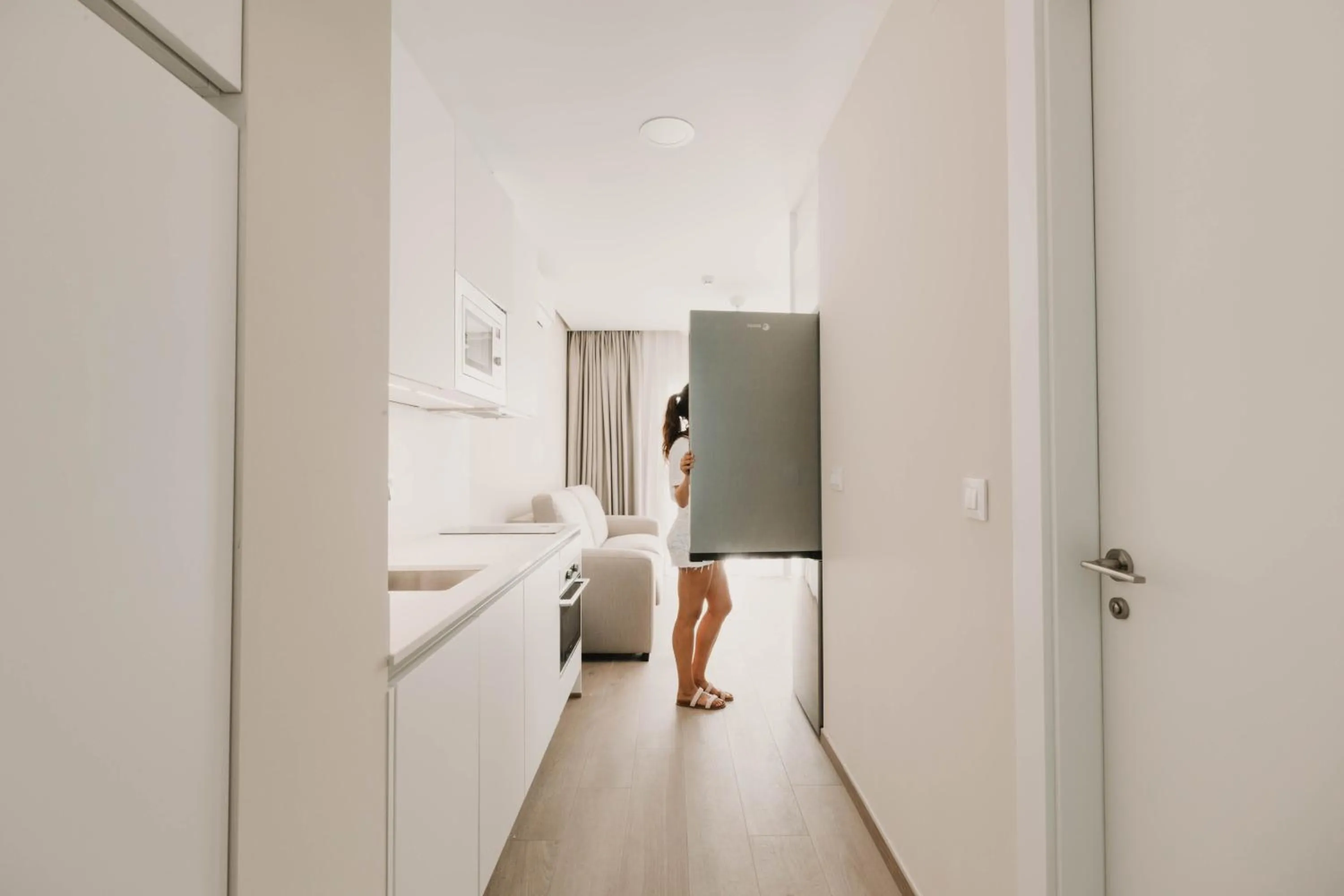 Kitchen or kitchenette in Apartamentos SubUp