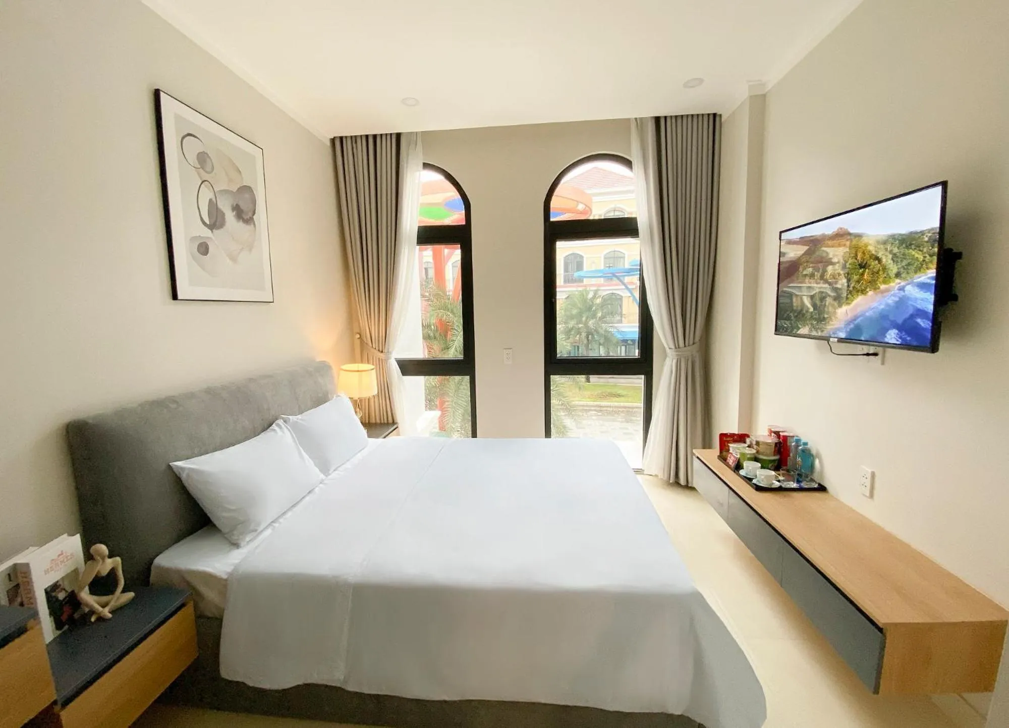 Photo of the whole room, Bed in Sel de Mer Apartment Grand World Phu Quoc