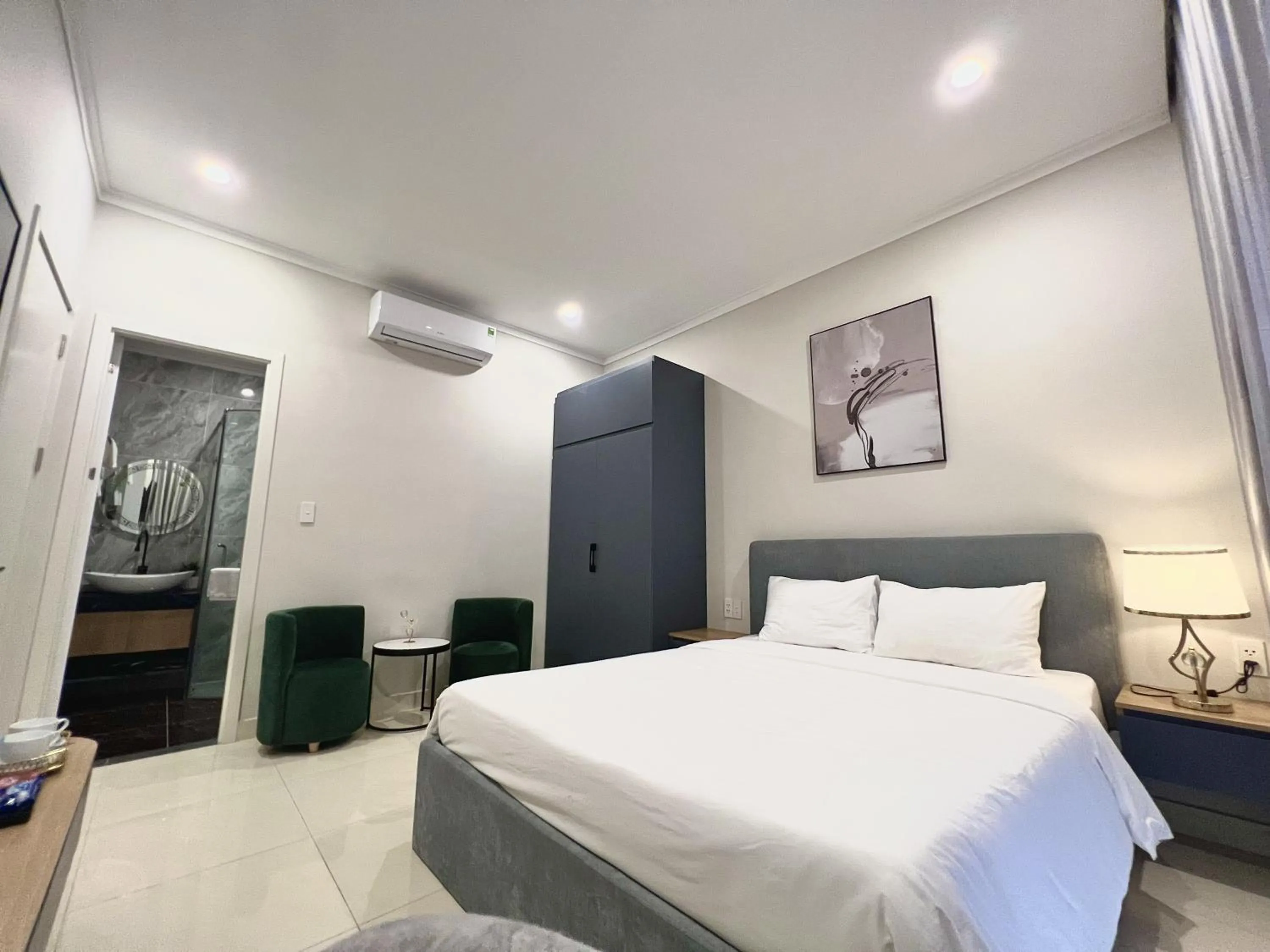 Bed in Sel de Mer Apartment Grand World Phu Quoc