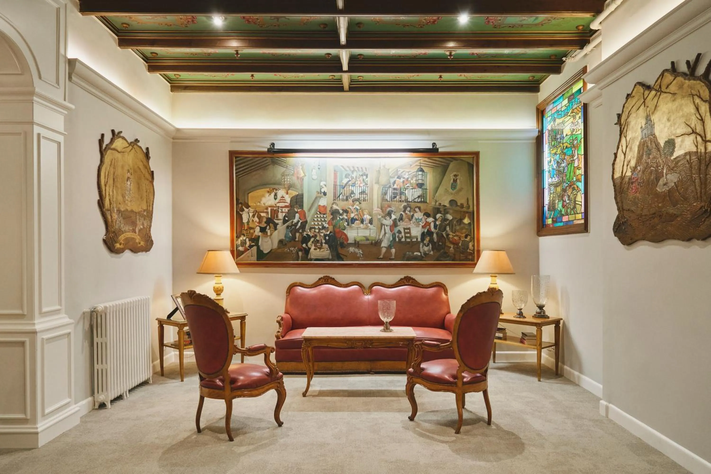 Decorative detail in Mesón Castilla Atiram Hotels