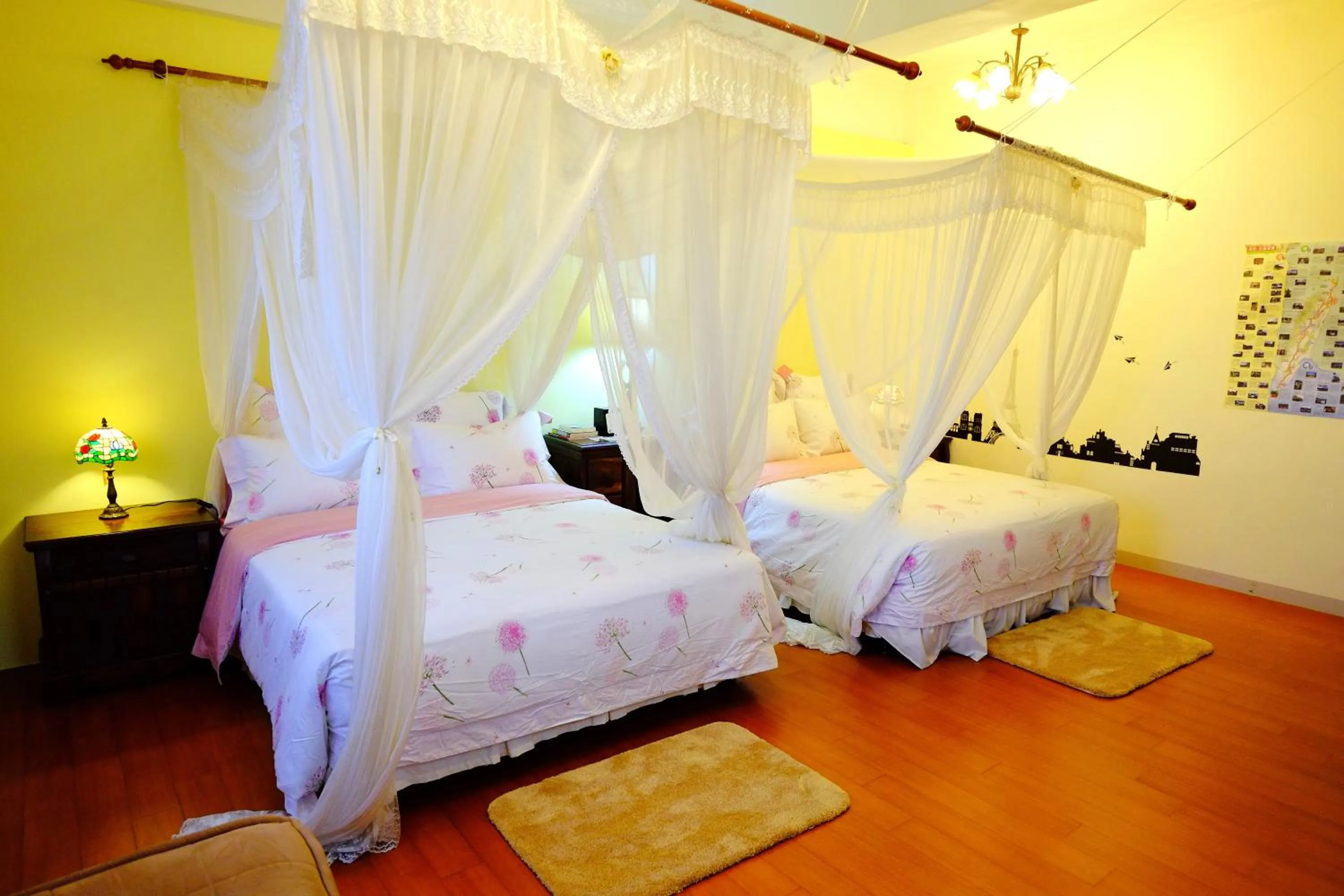 Bed in Spring Garden Homestay