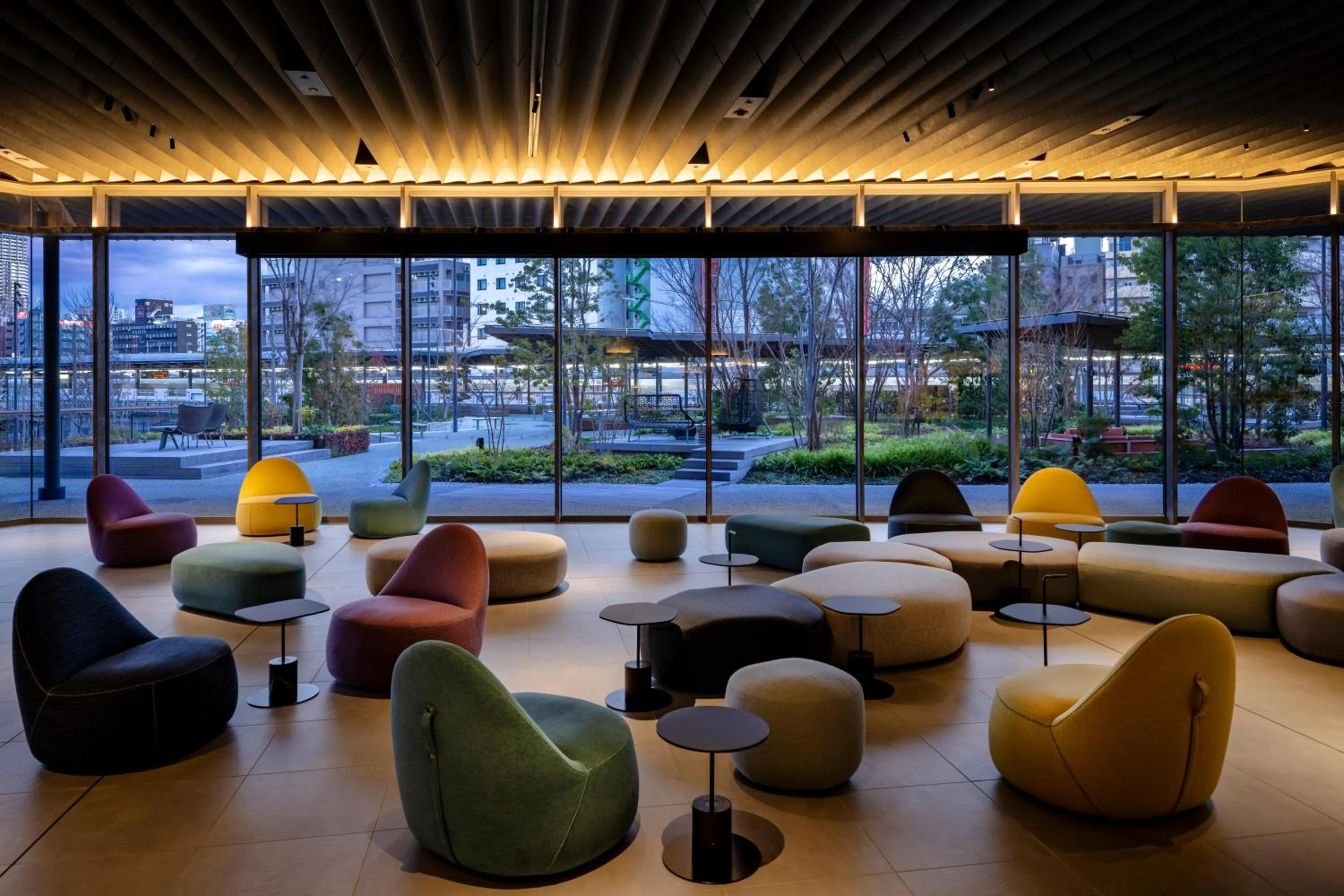 Lobby or reception in OMO7 Osaka by Hoshino Resorts