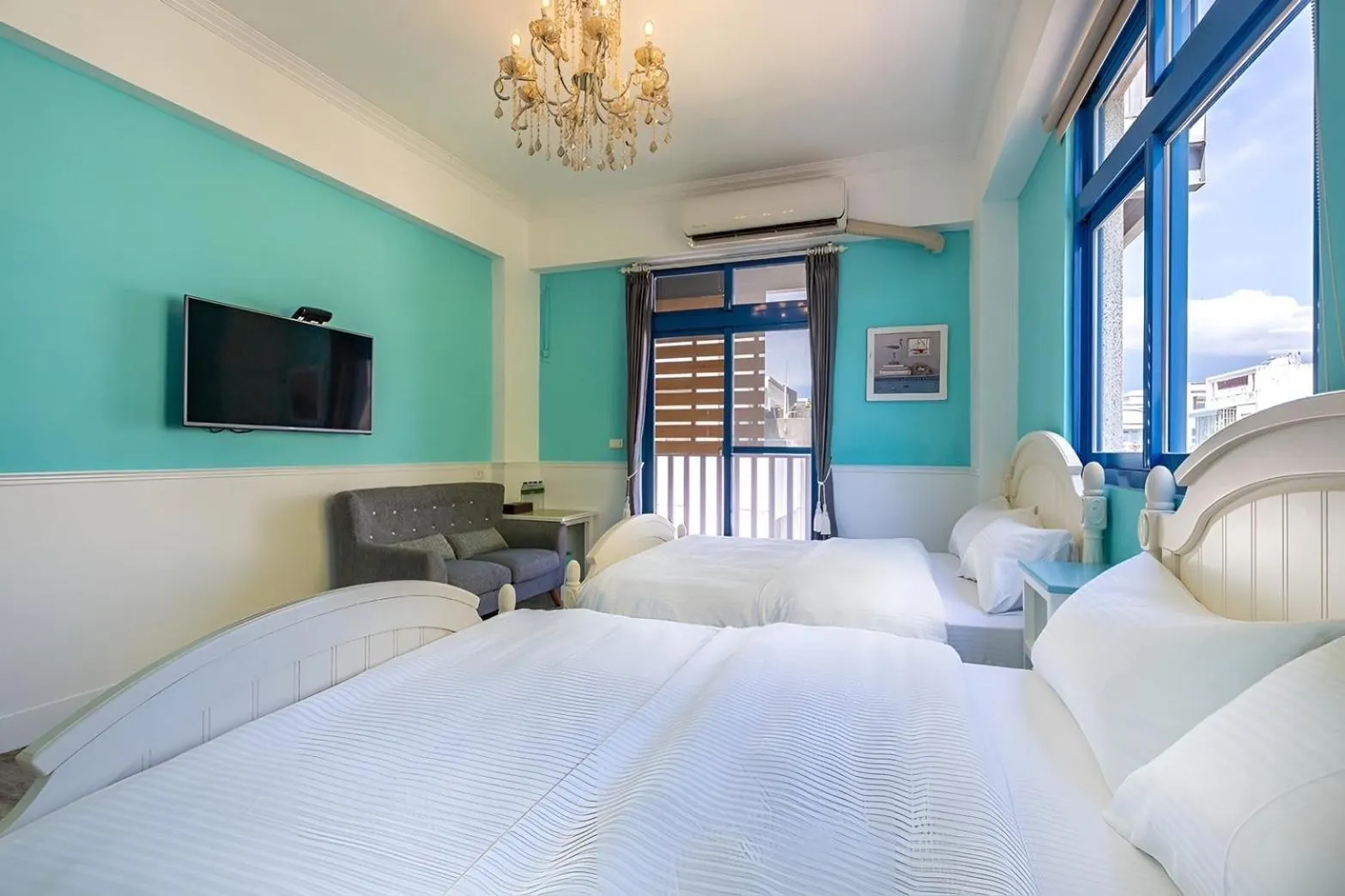 Bed in White Sand Homestay