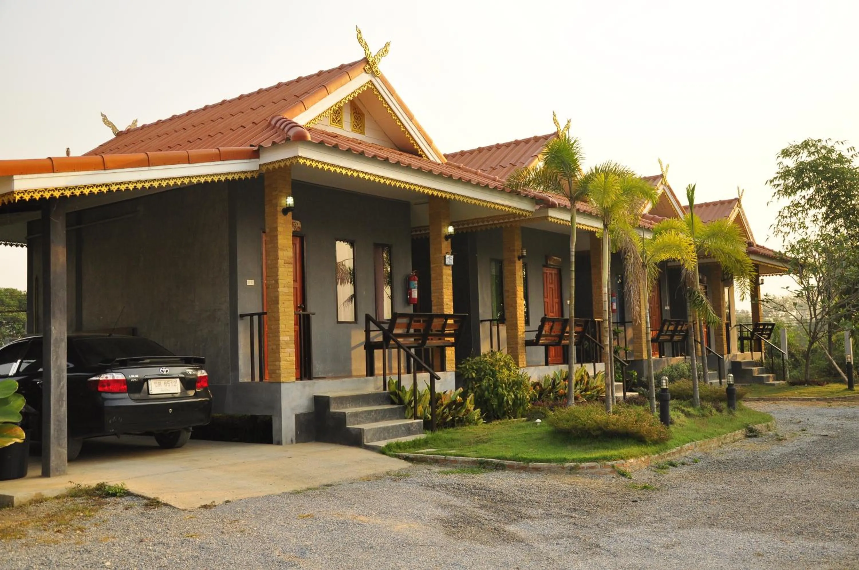 Facade/entrance in Chiang Rai Khuakrae Resort