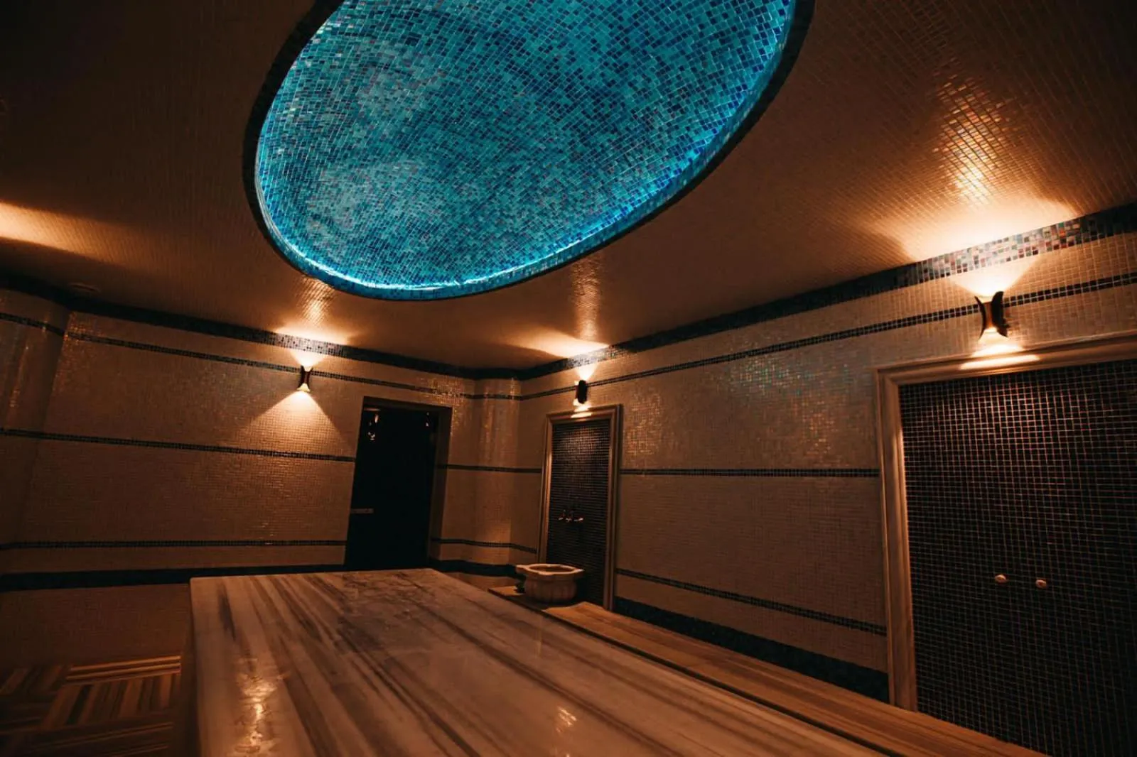 Steam room in Castle Resort Spa Hotel