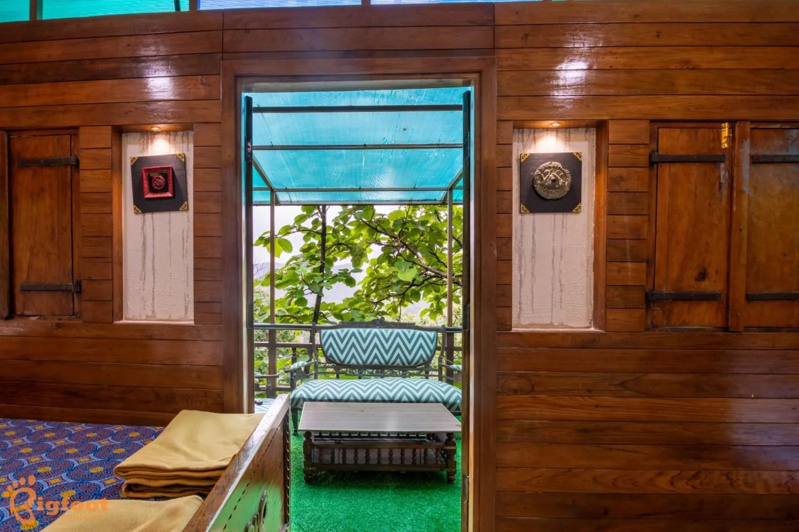 Bedroom in Ekayana Resorts and Agri Tourism, Mulshi