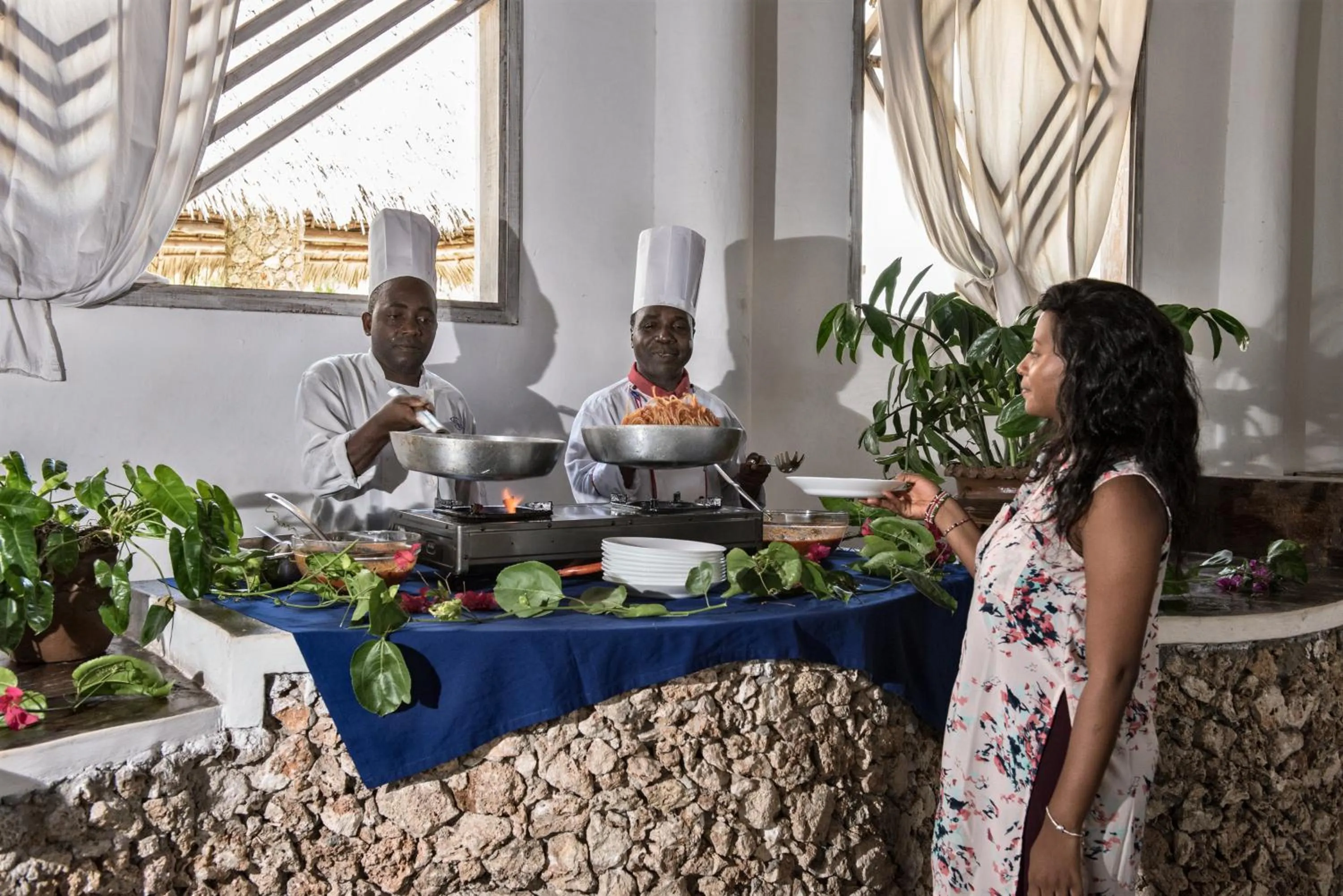 Staff in Jumbo Club Watamu