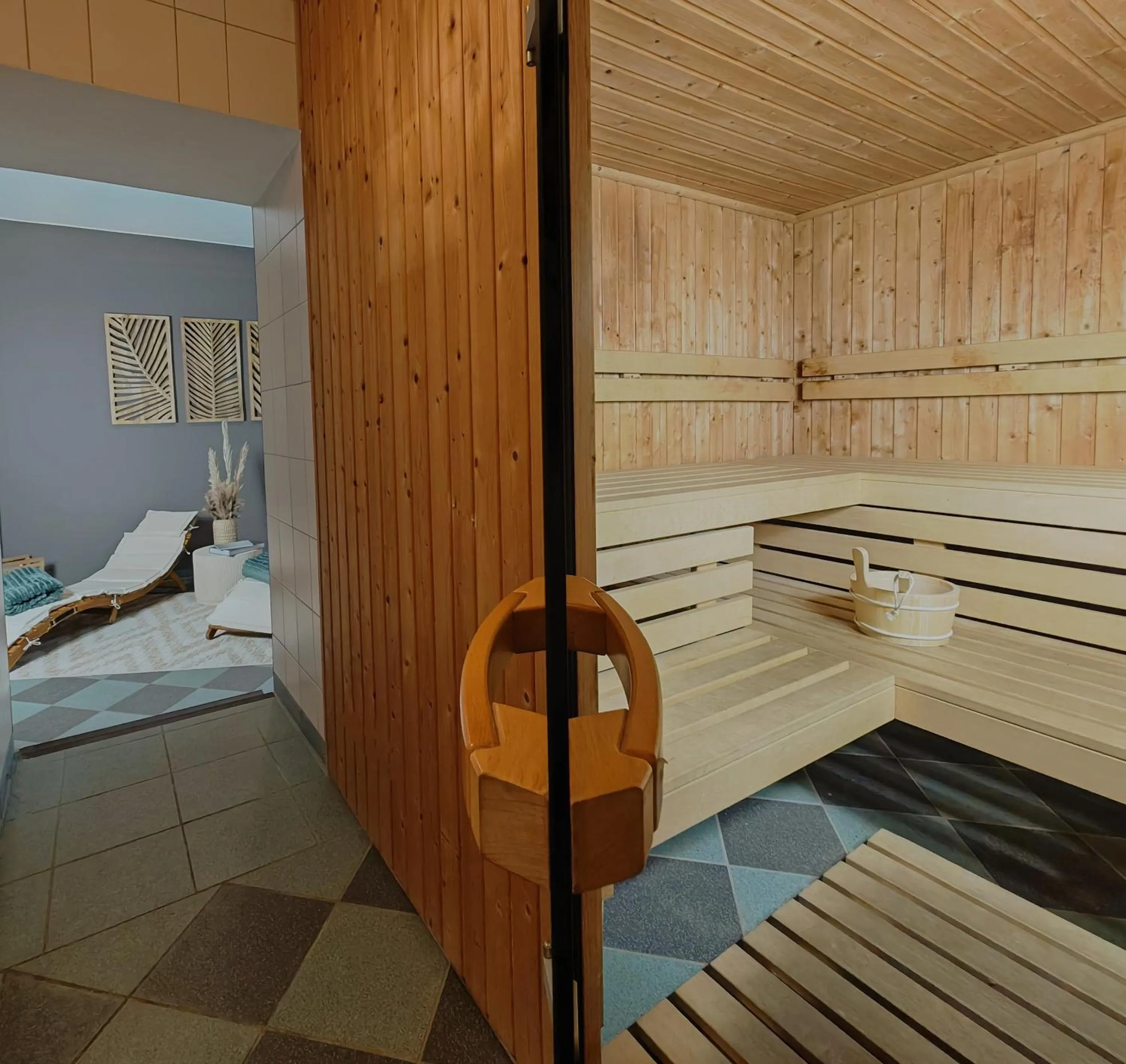 Sauna in Villa Bleichröder