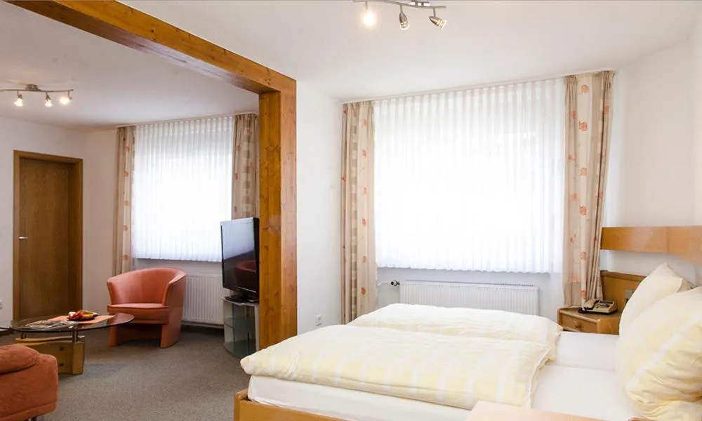 Bed in Hotel Schweinsberg