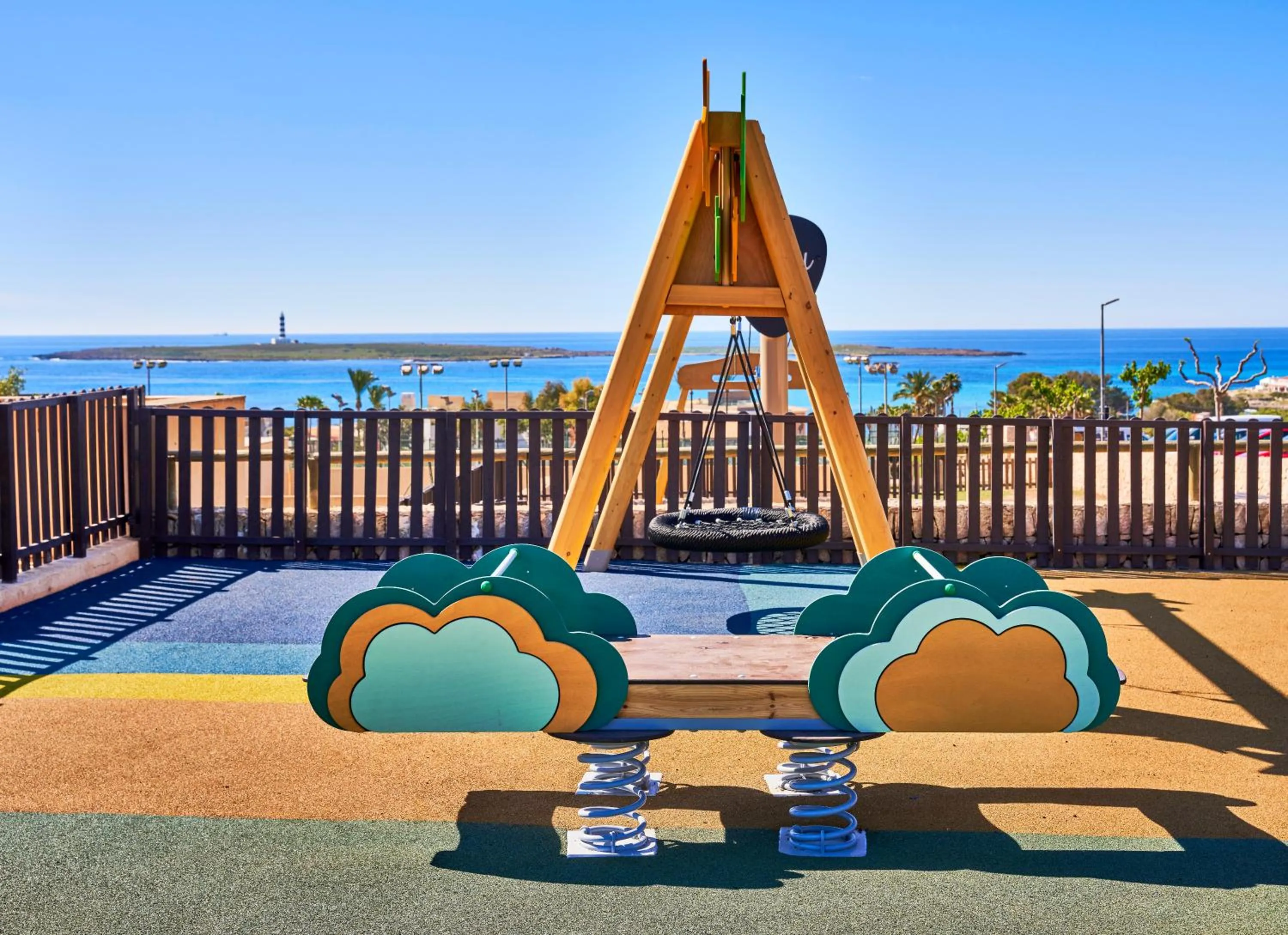 Children play ground in Insotel Punta Prima Prestige Suites & Spa
