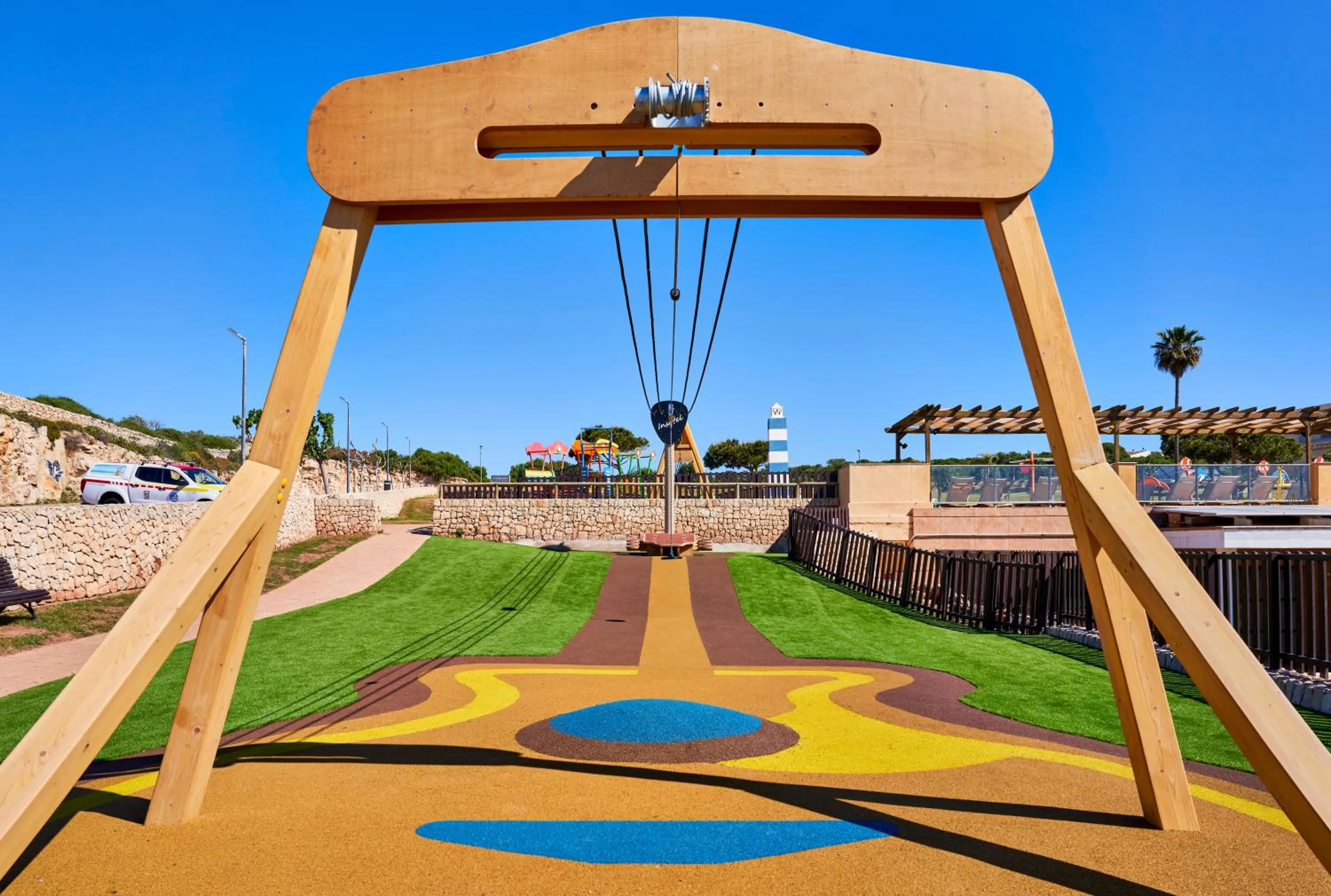 Children play ground in Insotel Punta Prima Prestige Suites & Spa