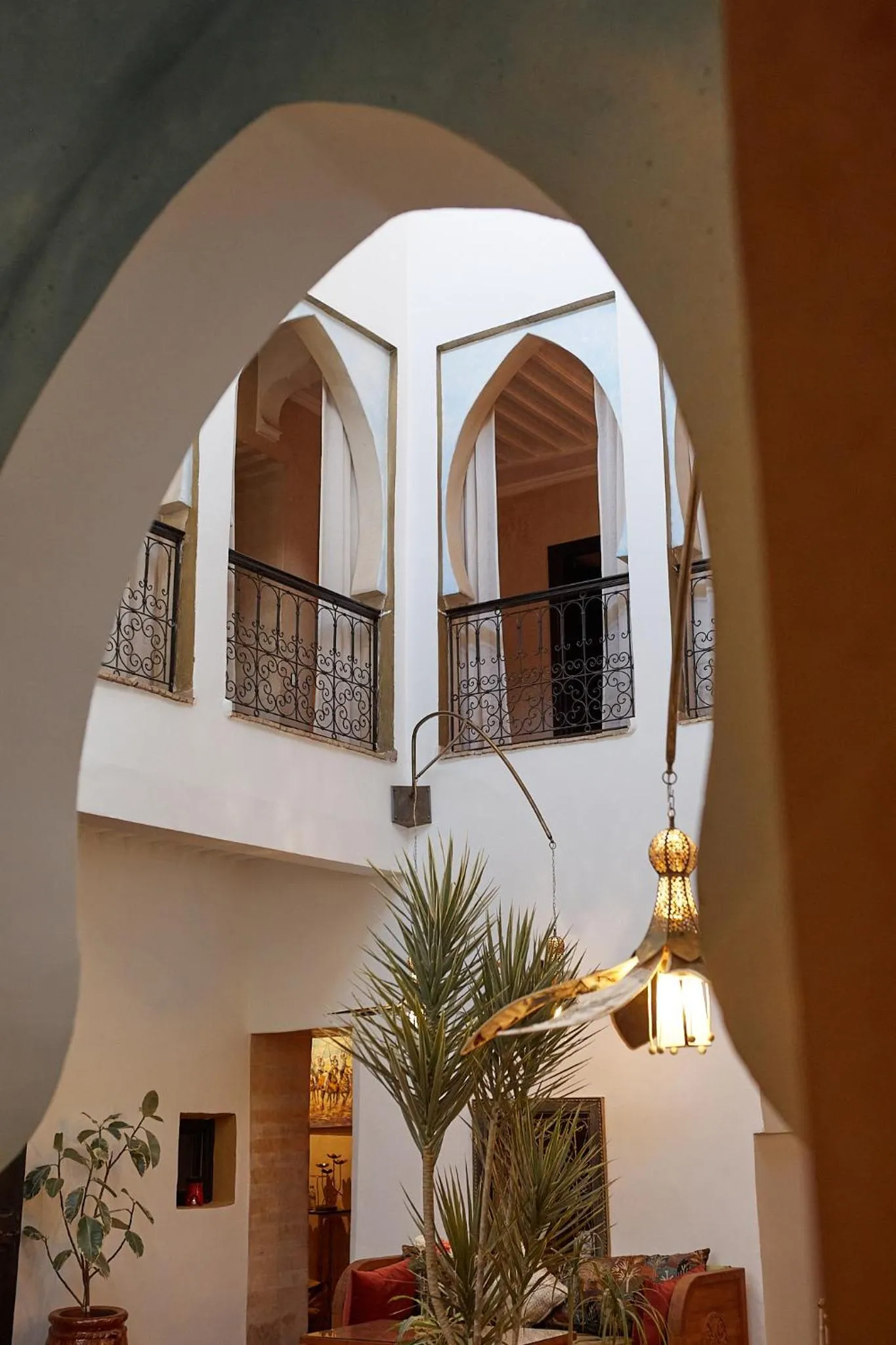 Patio in Riad Al Ibtikar