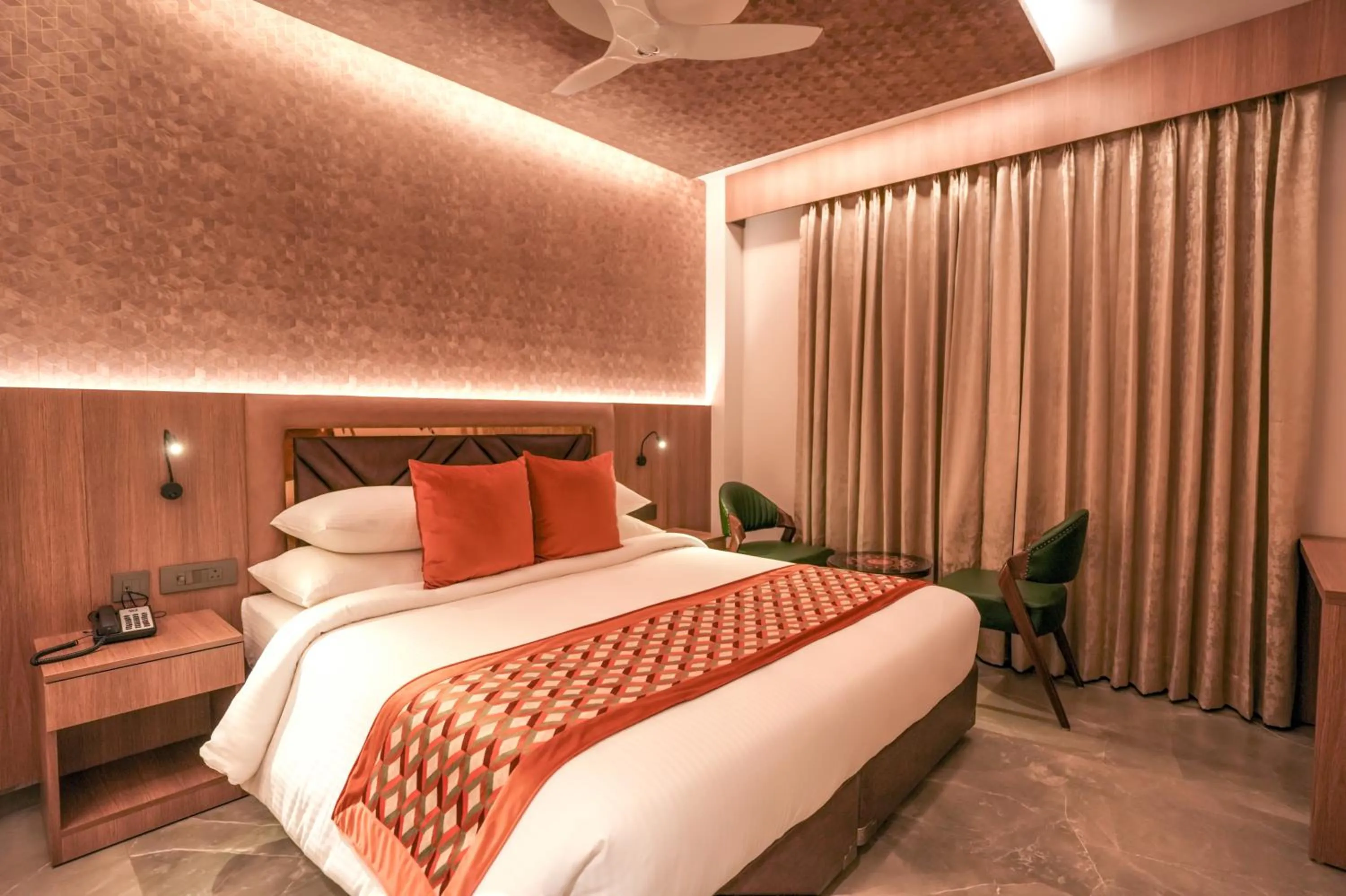 Bedroom, Bed in Hotel Rj