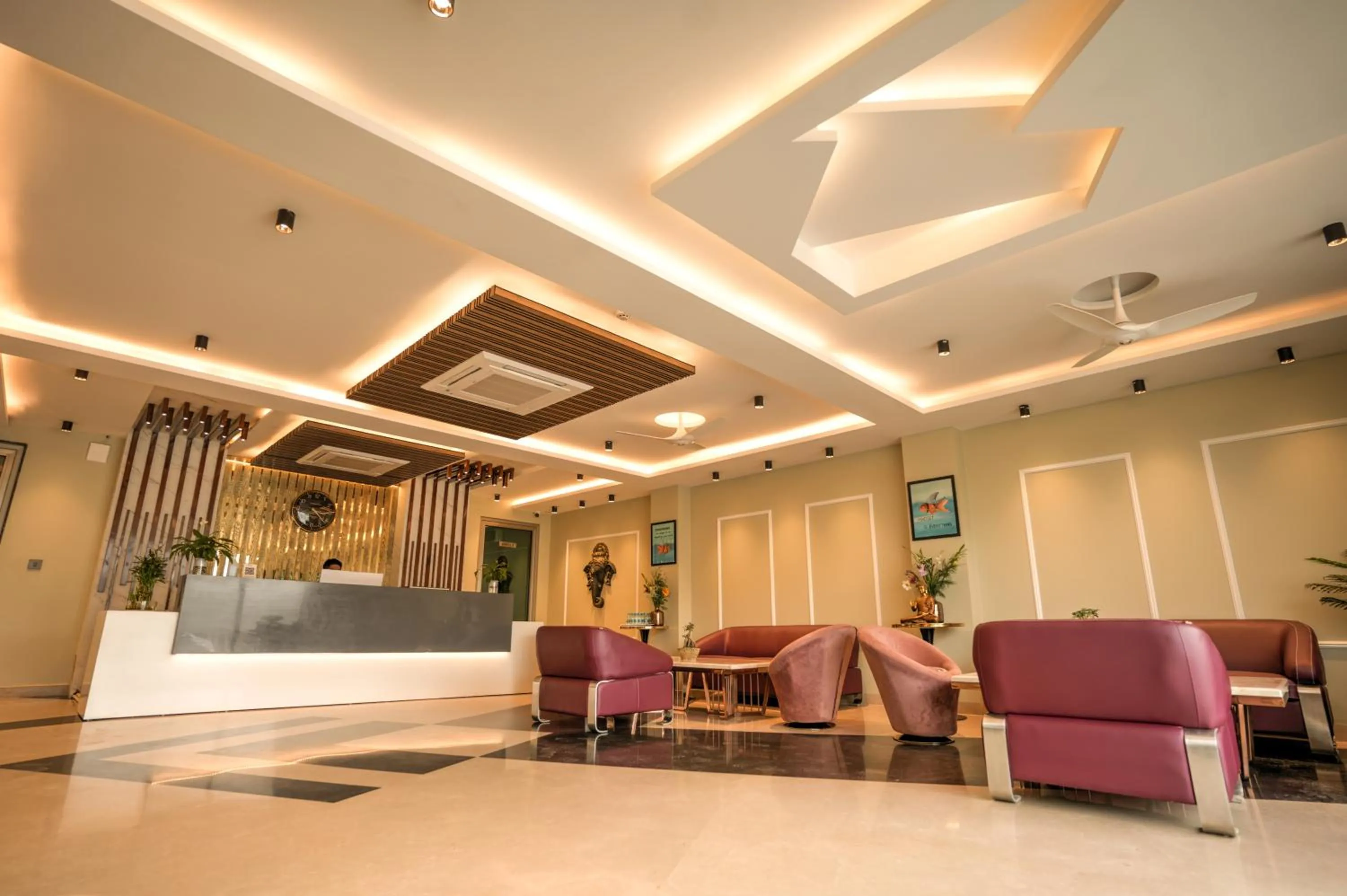 Lobby or reception in Hotel Rj