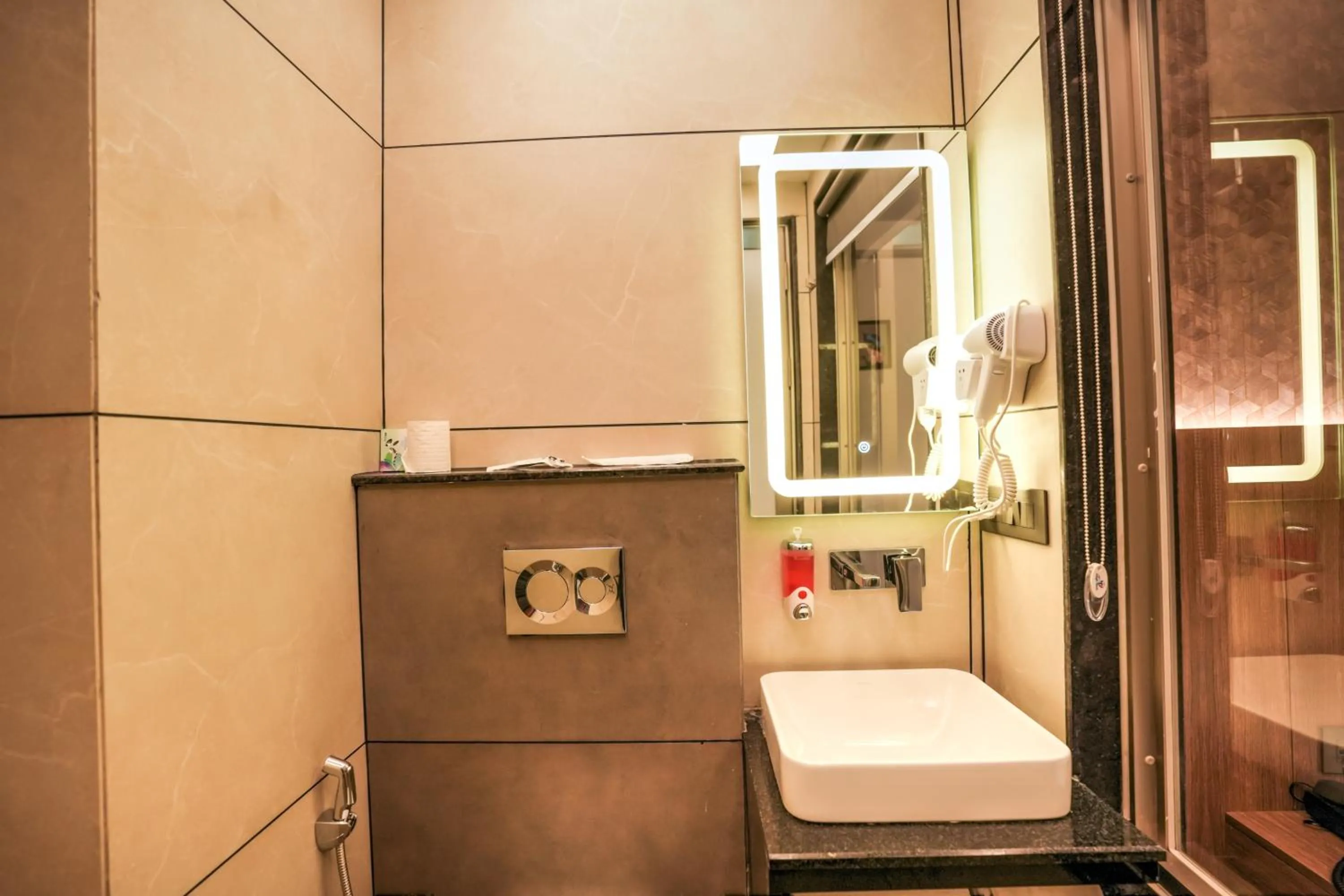 Bathroom in Hotel Rj