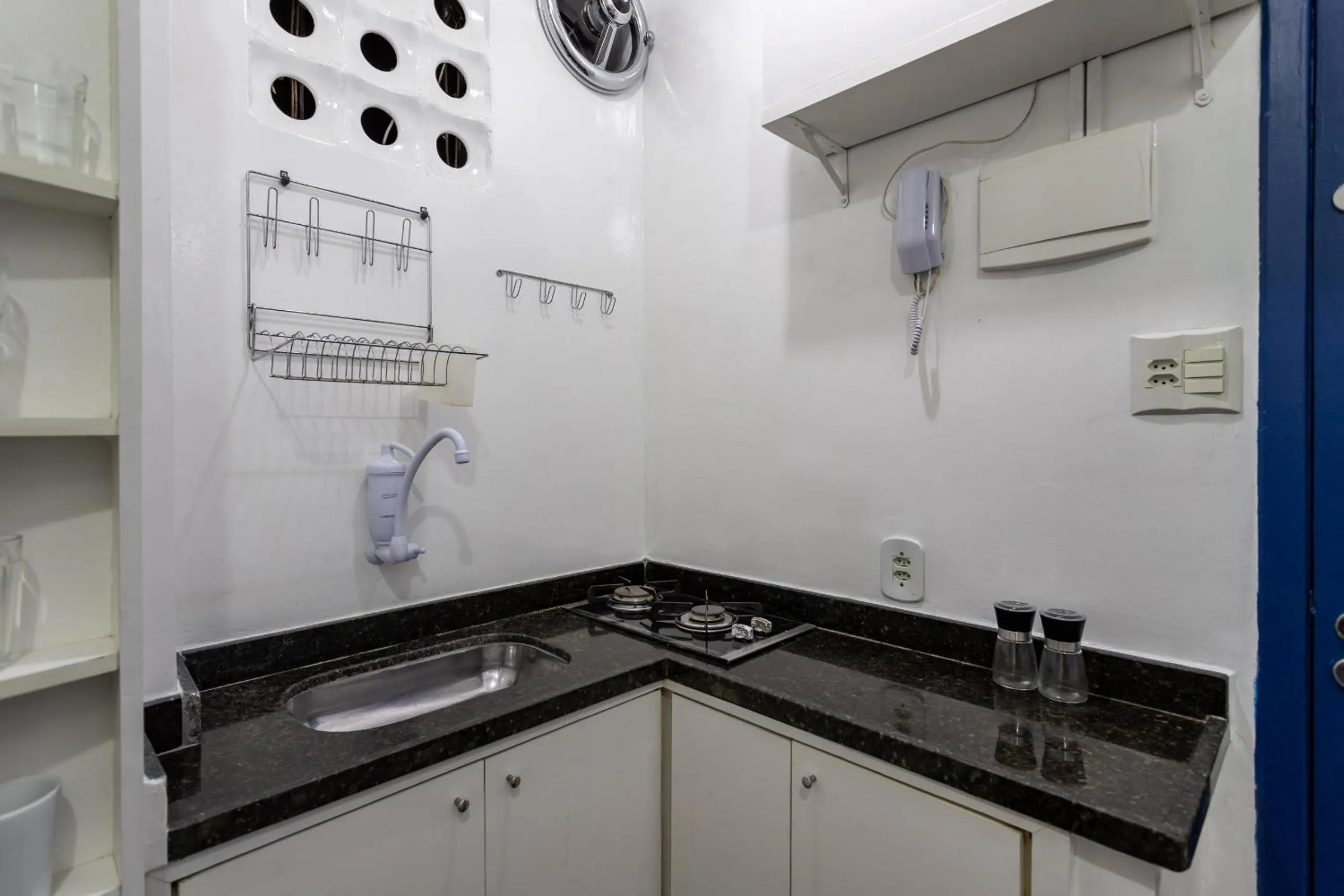 Kitchen or kitchenette in Estúdio em Copacabana - Ideal para famílias - JC509 Z2