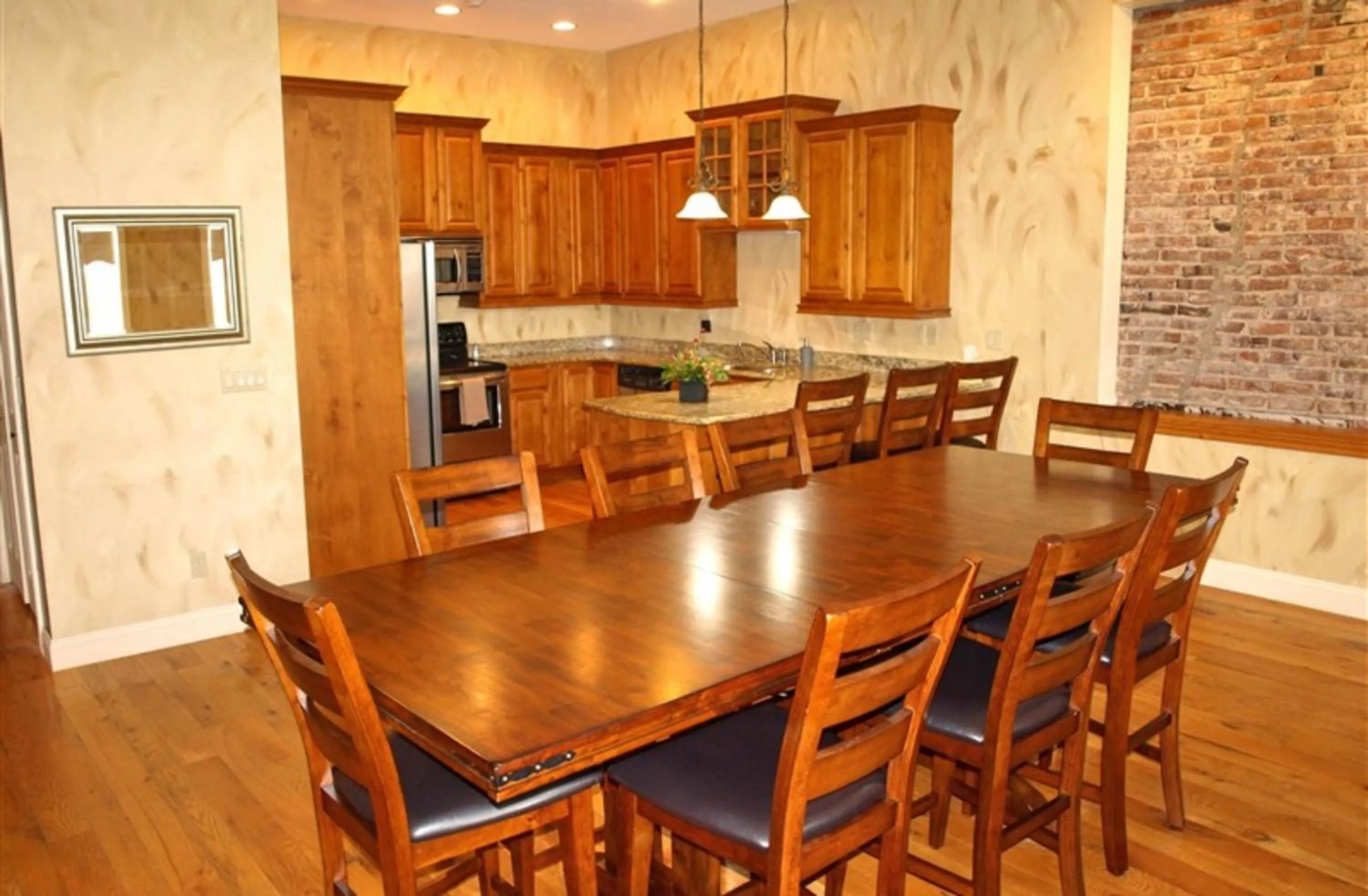 Kitchen or kitchenette in Cornerstone Inn