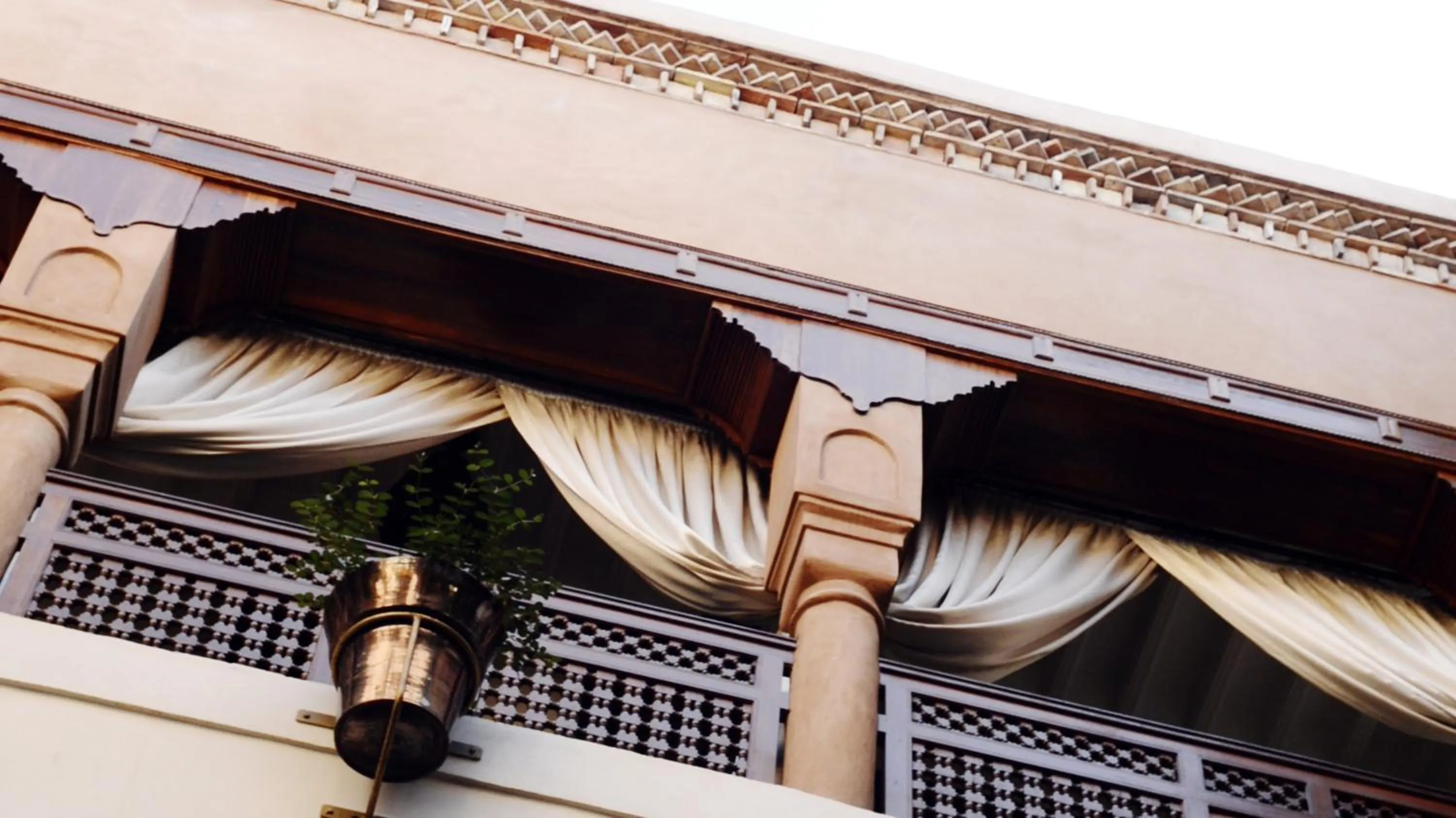 Decorative detail in Riad Wow