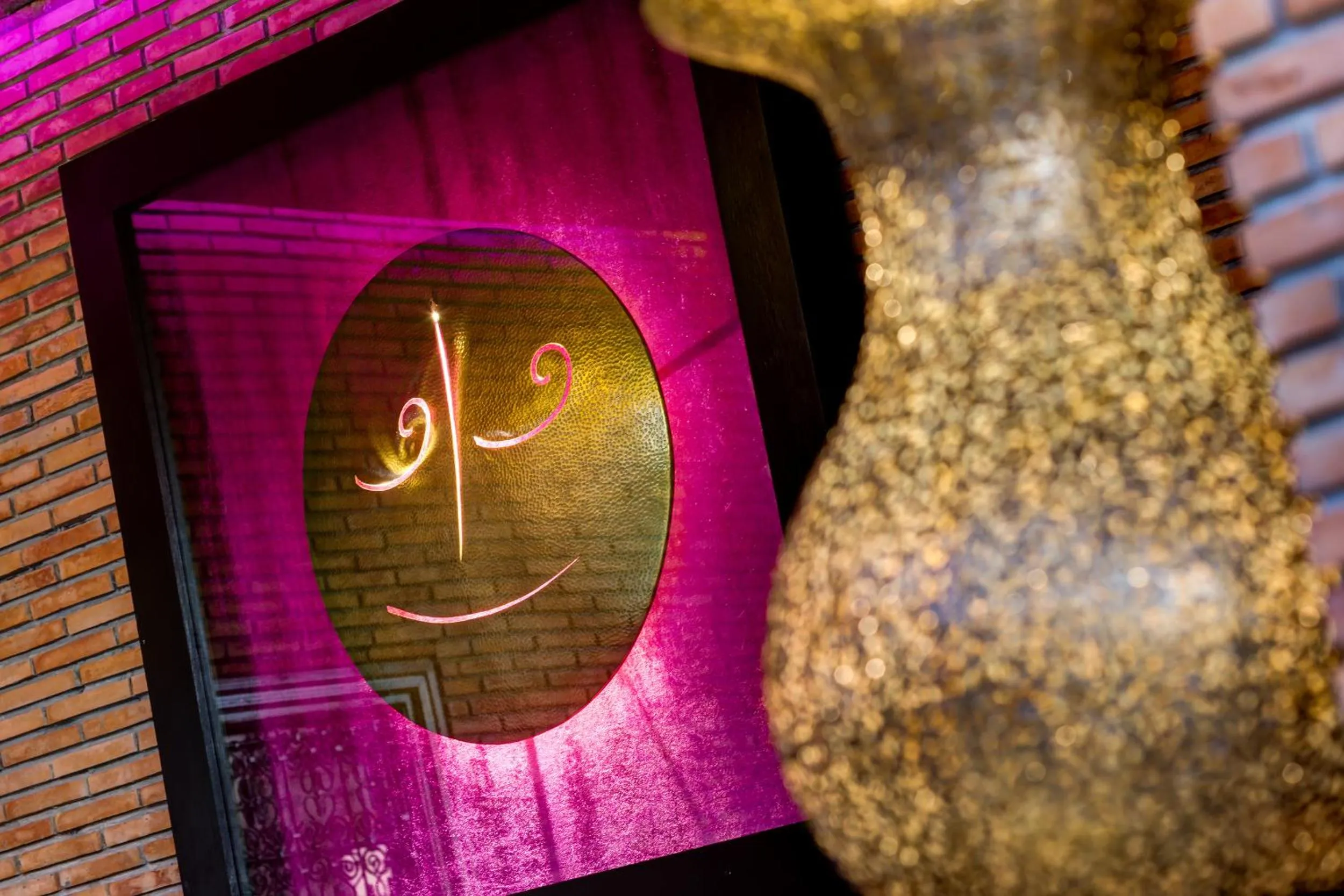 Decorative detail in Riad Wow