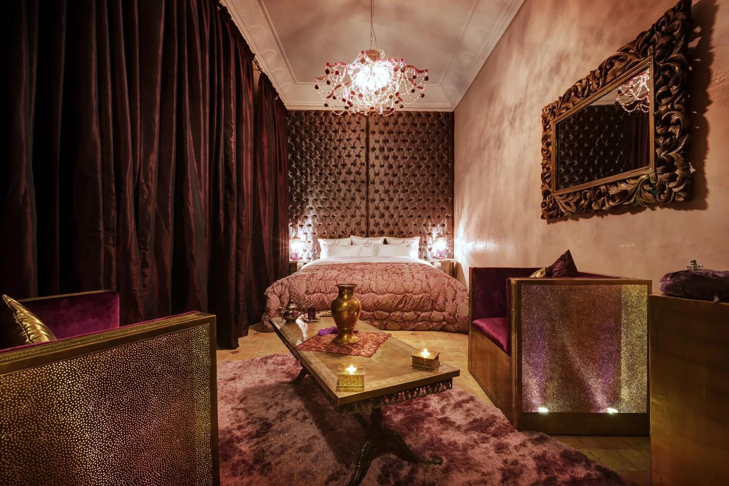 Bedroom in Riad Wow