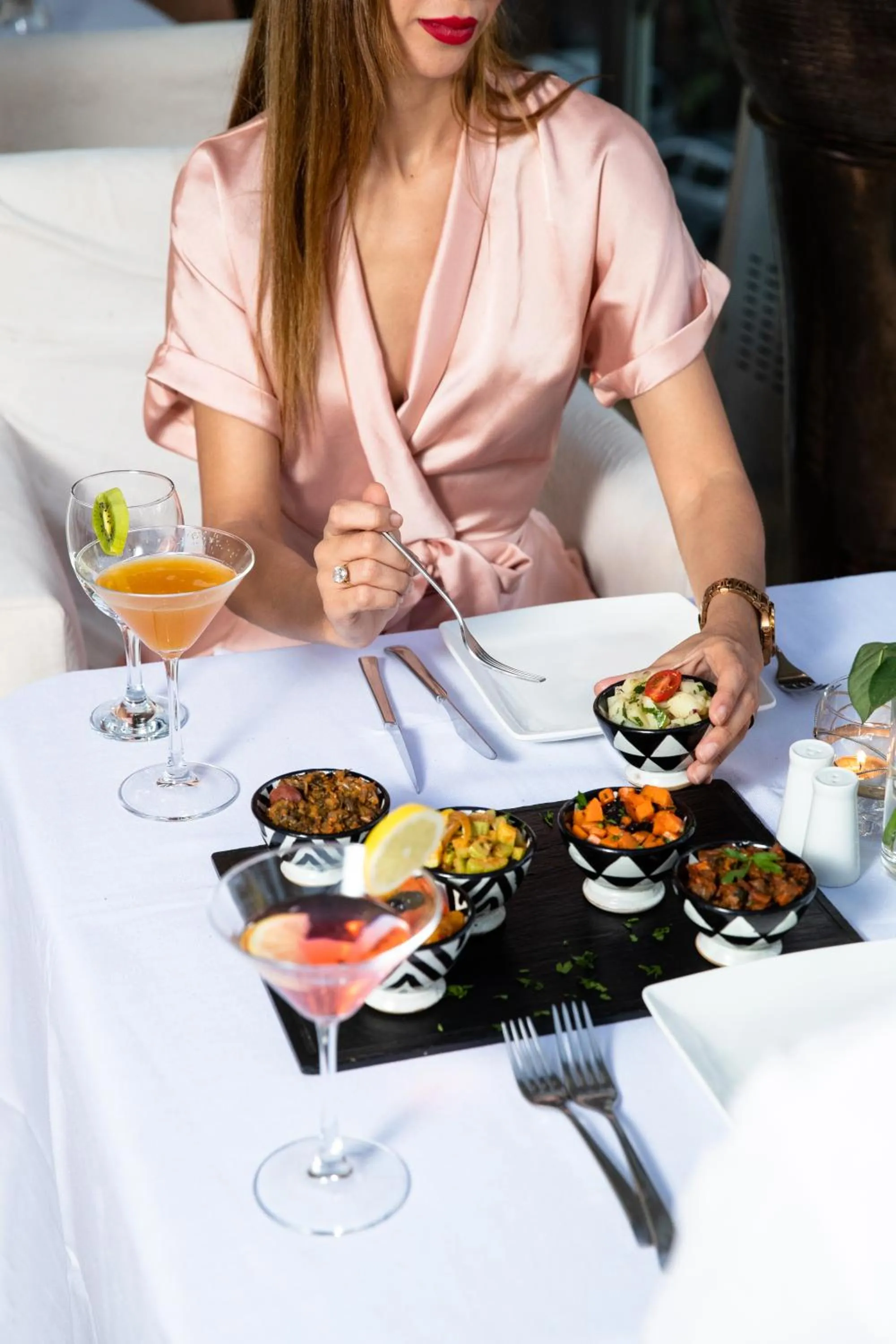 Food and drinks in Riad Wow