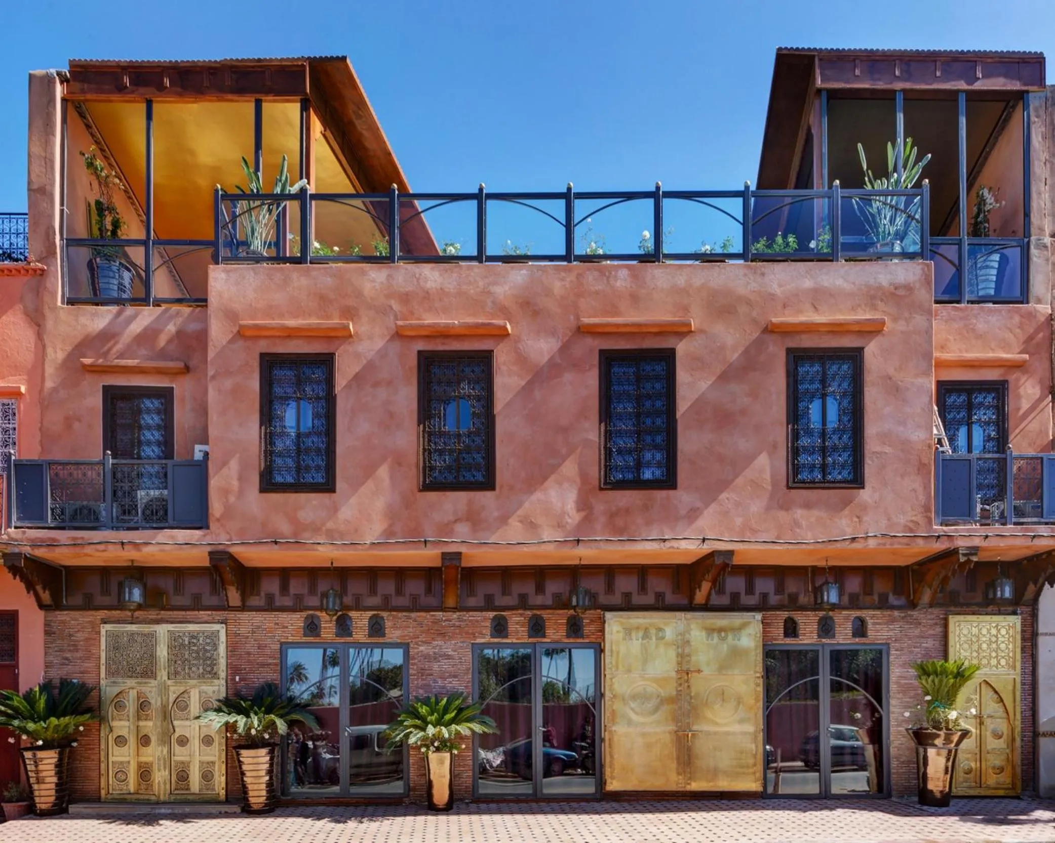 Facade/entrance in Riad Wow