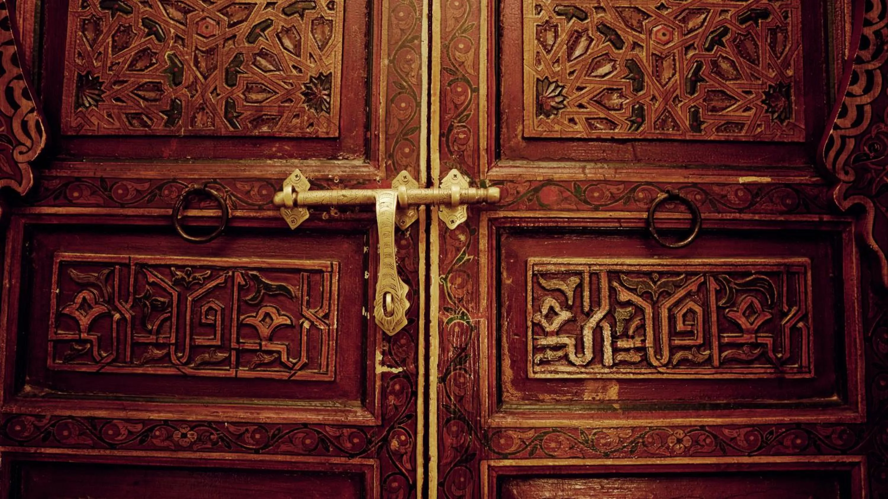 Decorative detail in Riad Wow