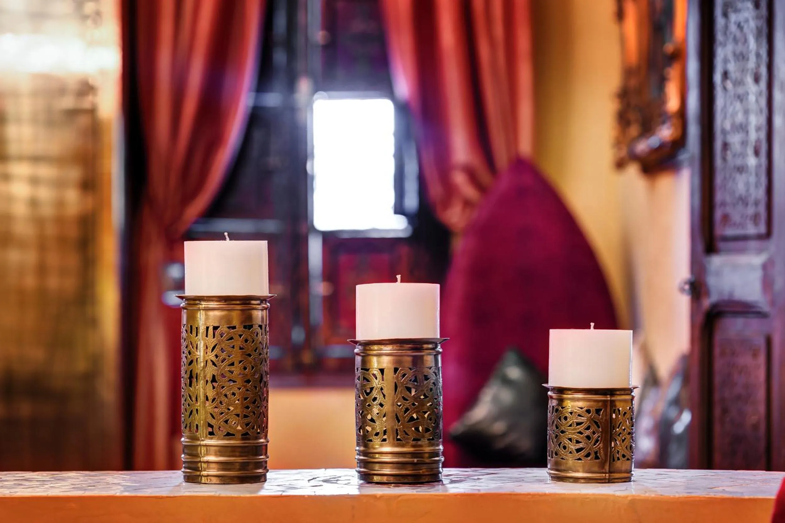 Decorative detail in Riad Wow