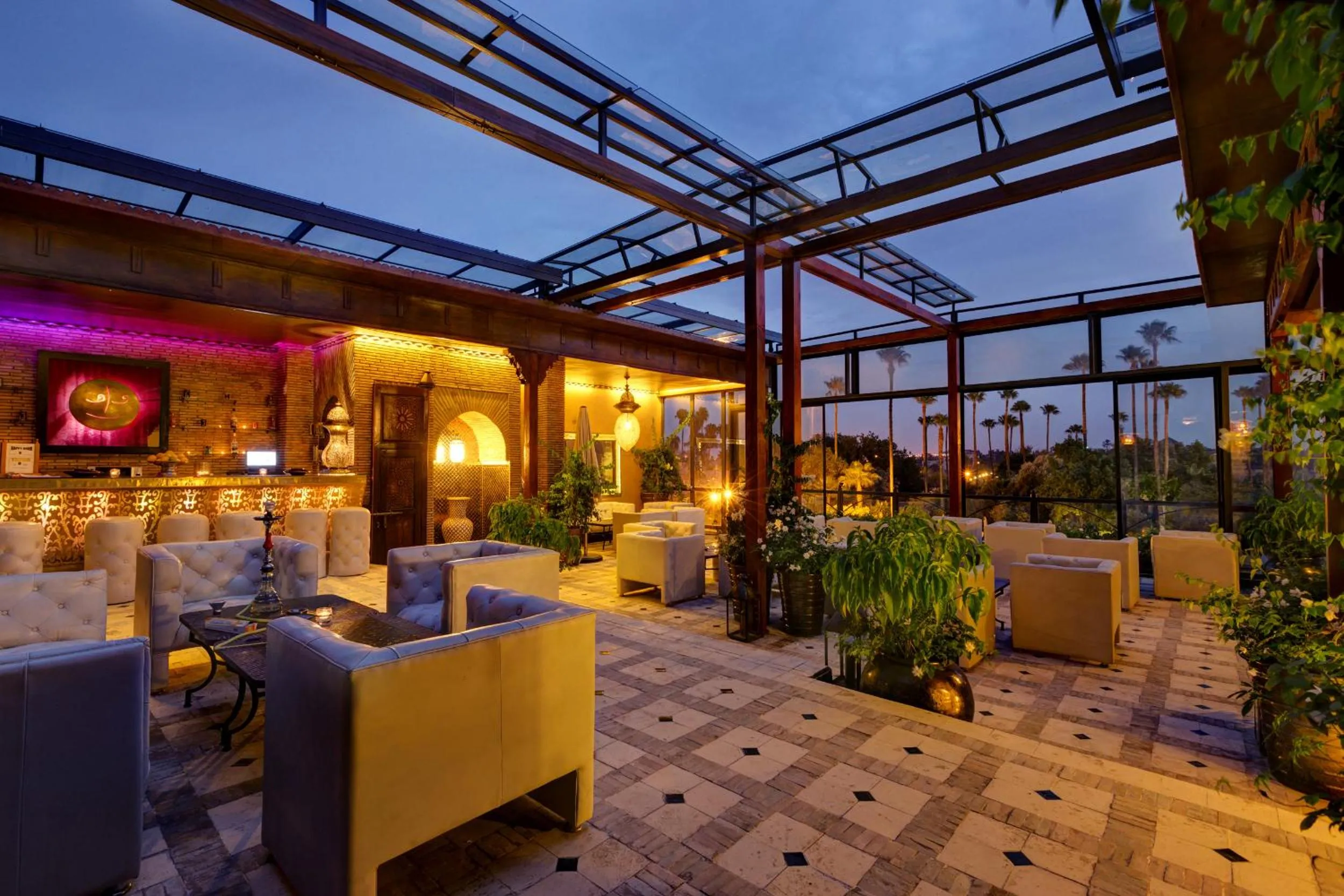 Lounge or bar in Riad Wow