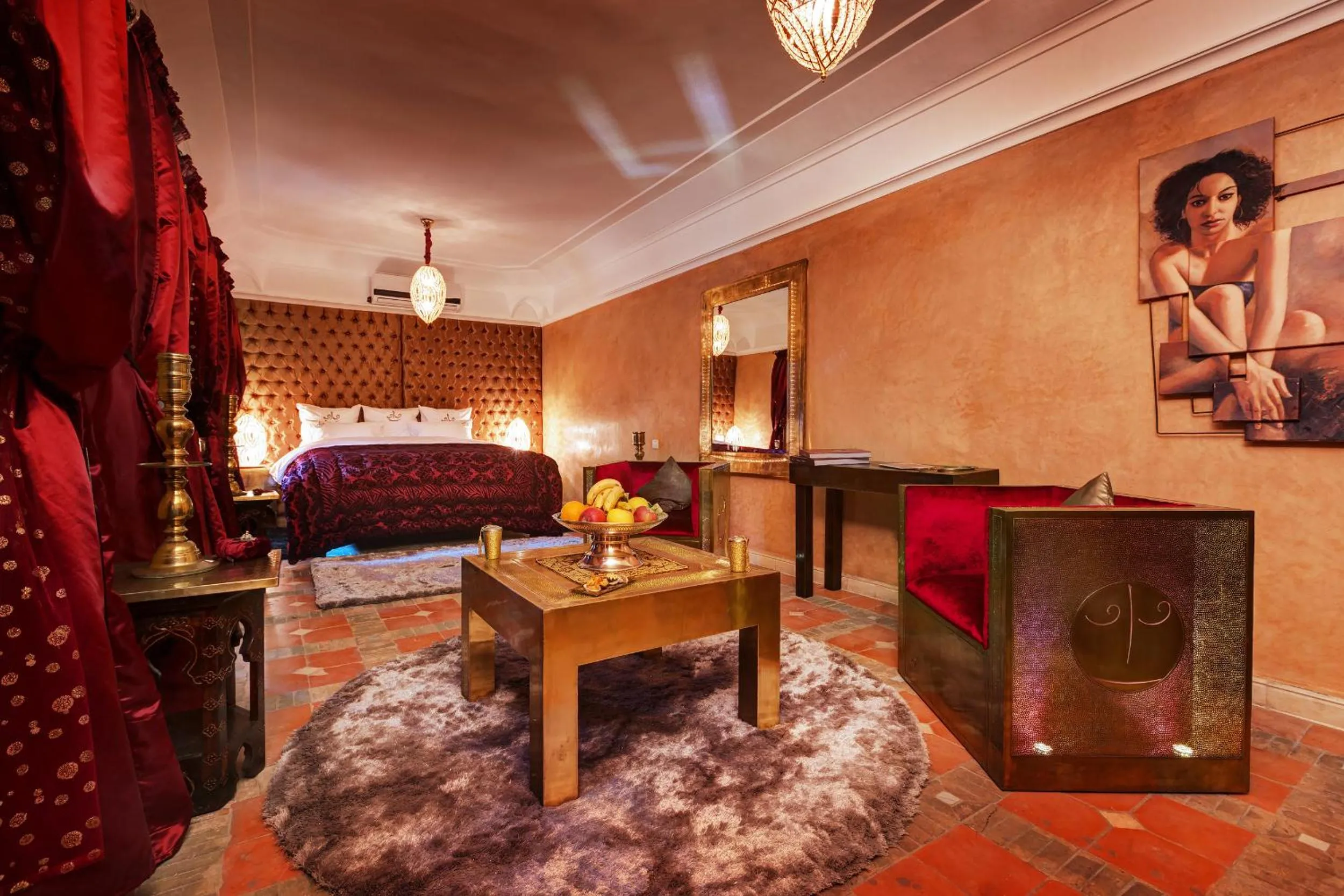 Bedroom, Bed in Riad Wow