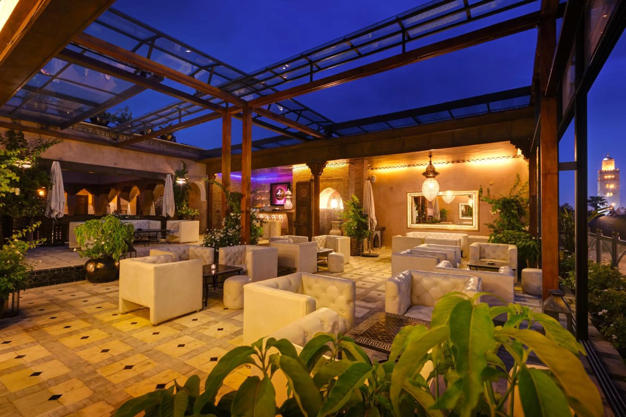 Lounge or bar in Riad Wow