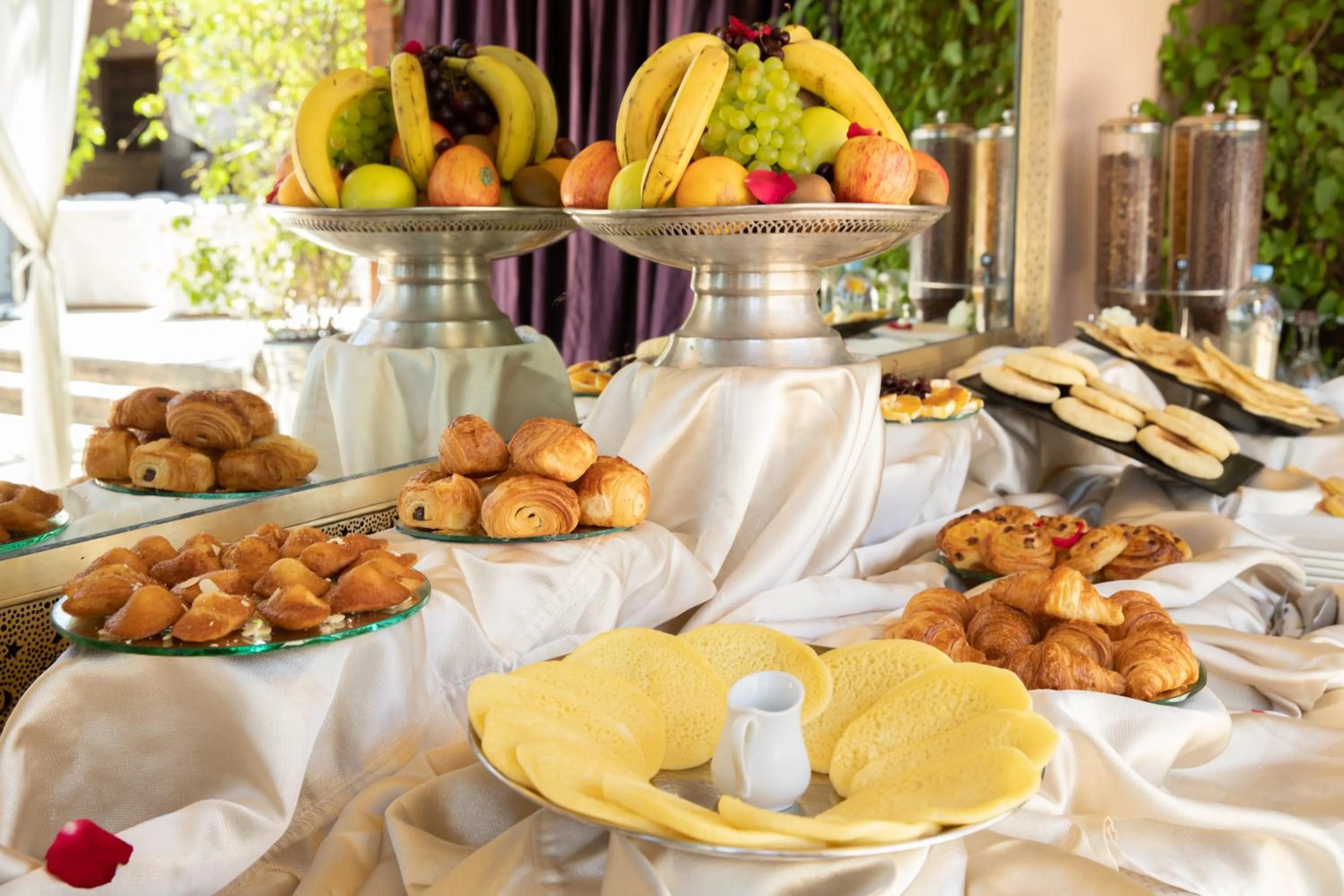 Buffet breakfast in Riad Wow