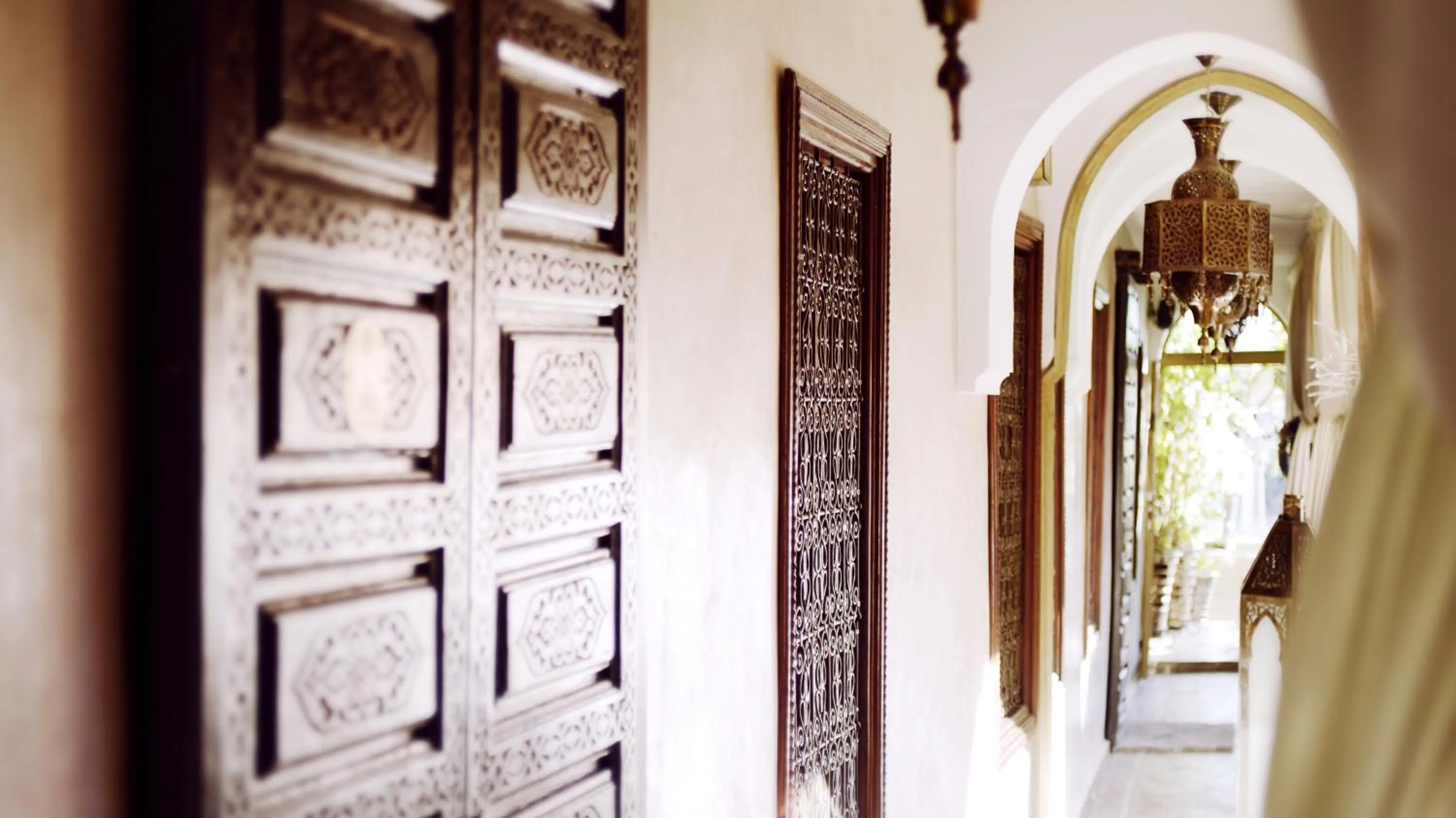 Decorative detail in Riad Wow