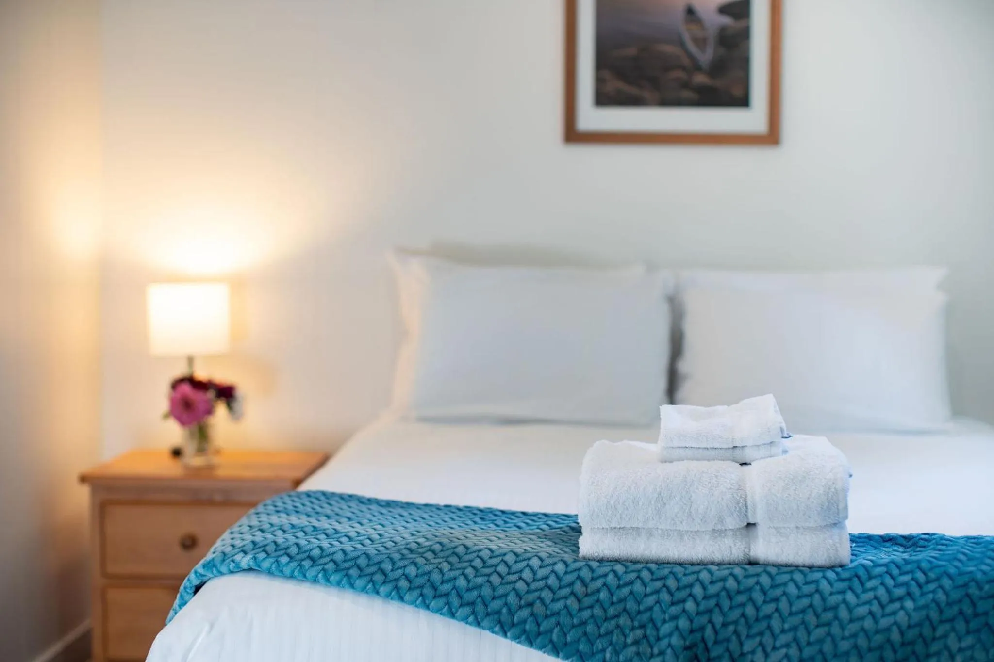 Bed in Downie Cottage by Revelstoke Vacations