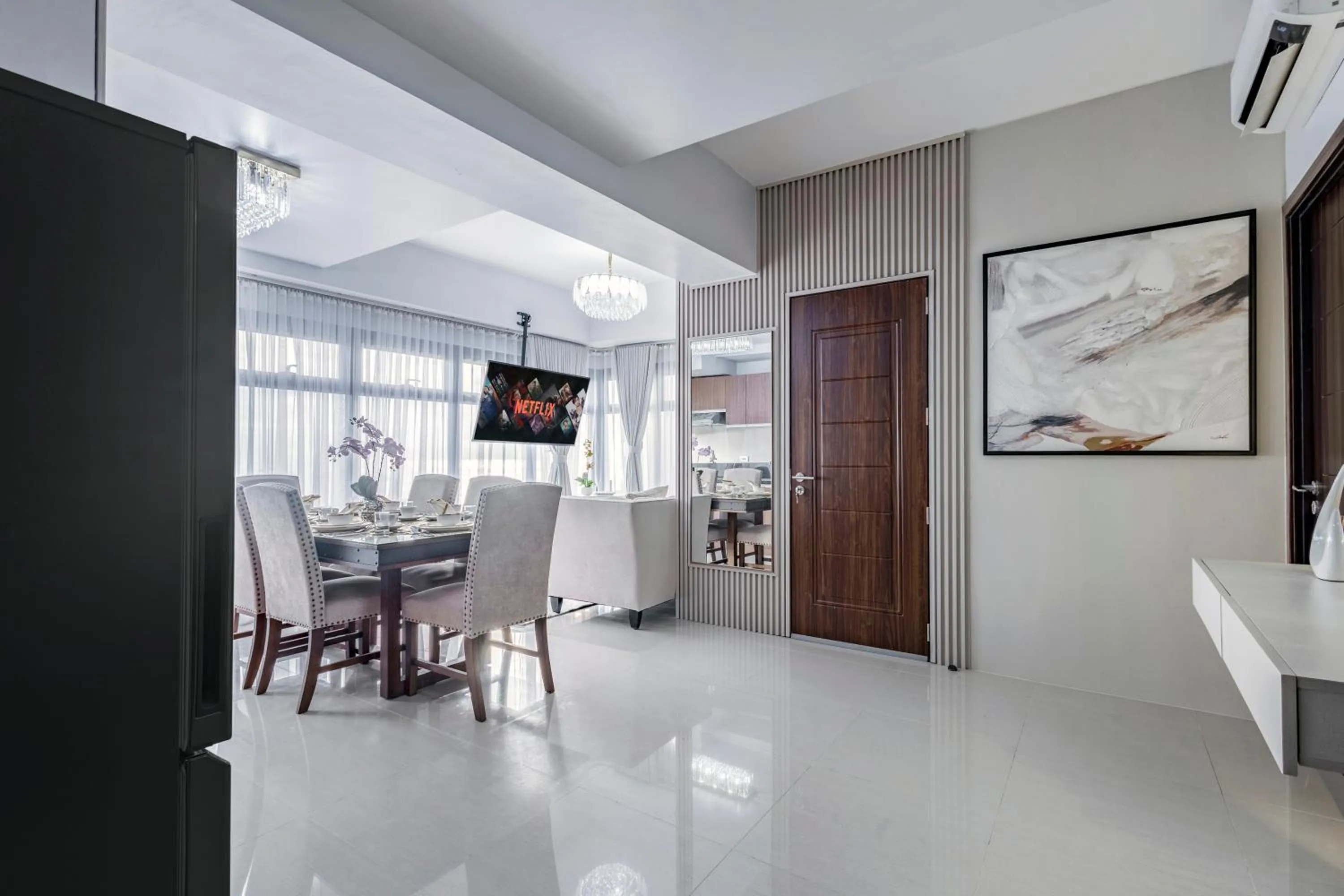 Living room in The Radiance Manila Bay