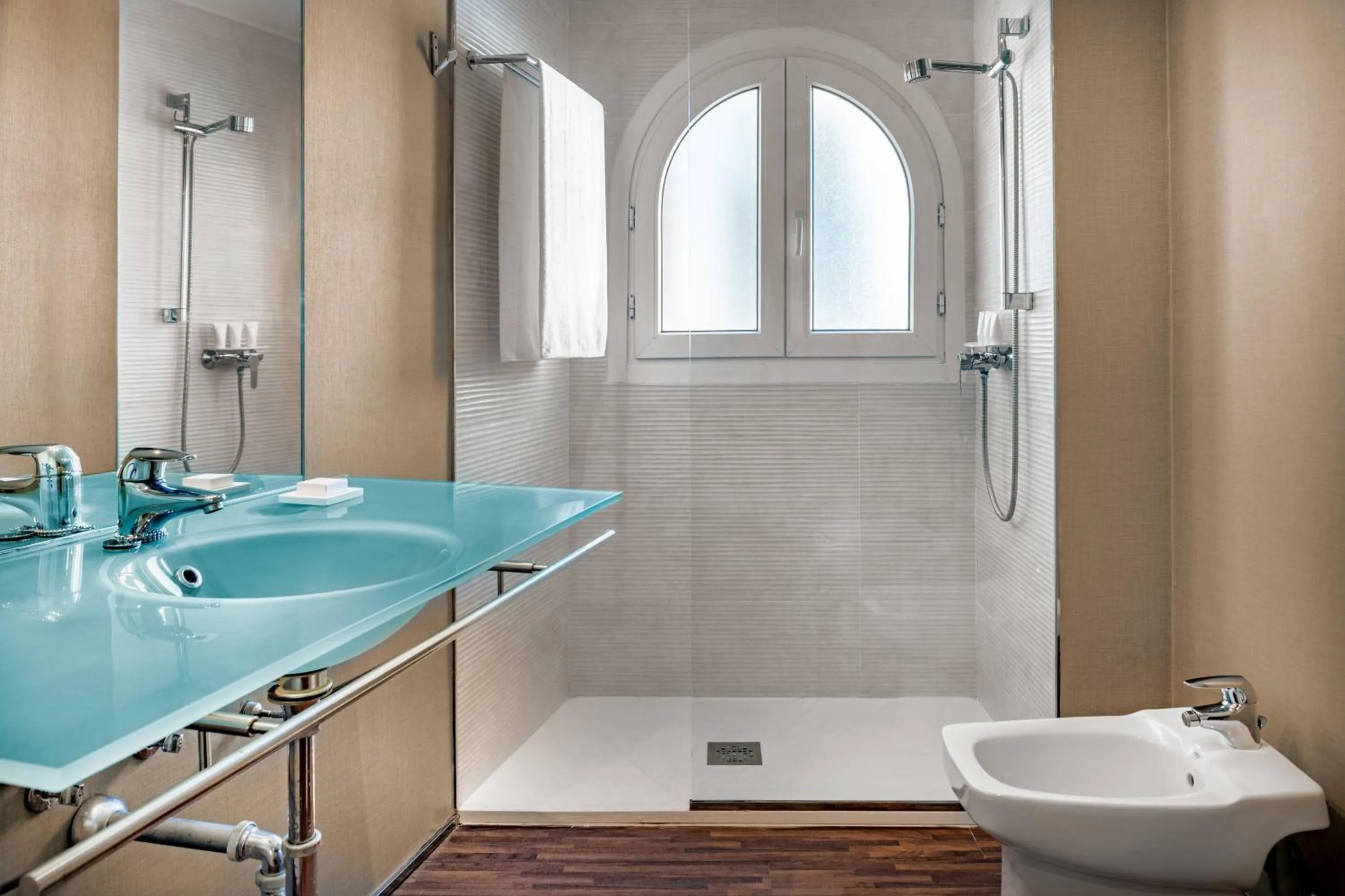 Bathroom in AC Hotel La Línea by Marriott