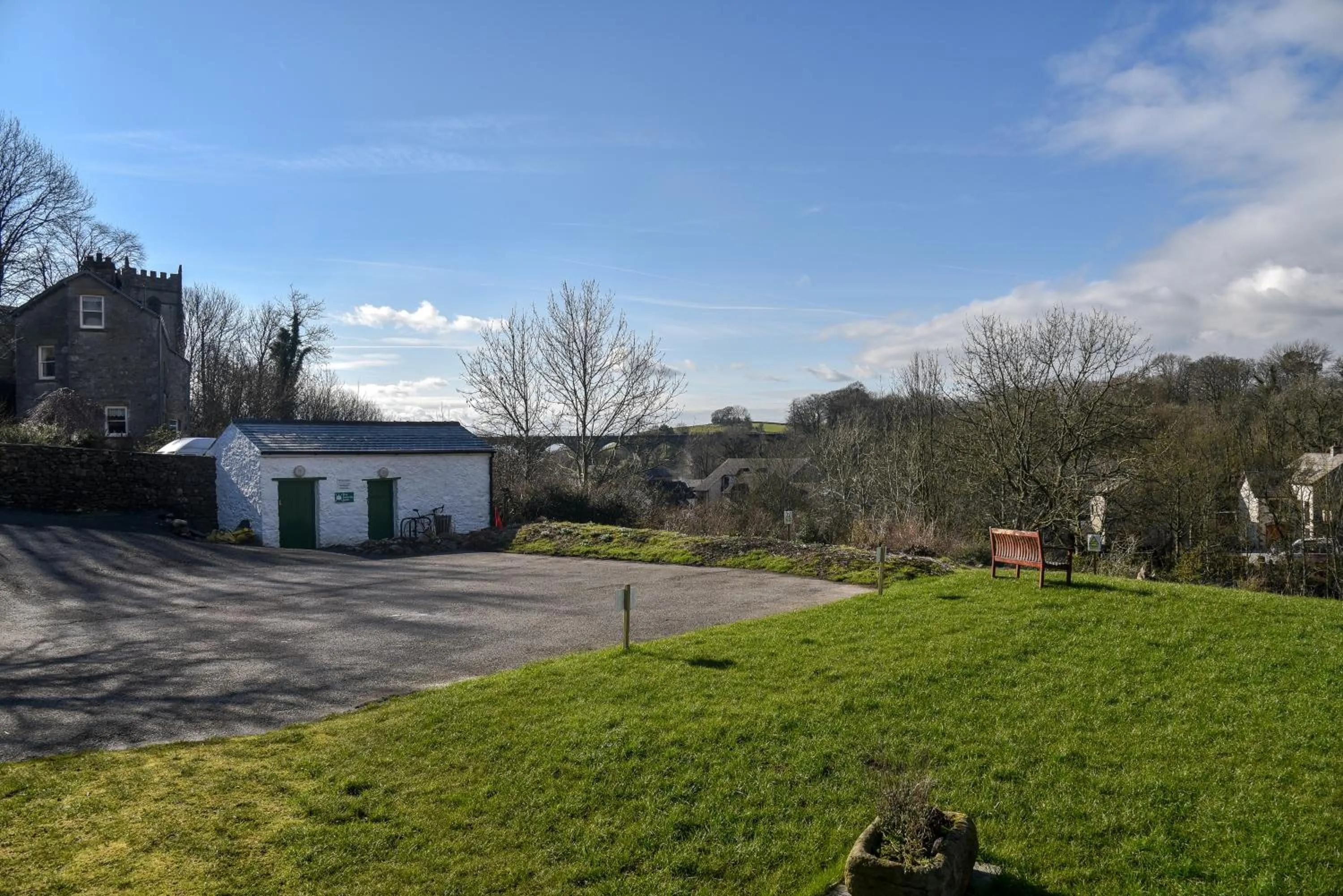 Garden in Ingleton Hostel