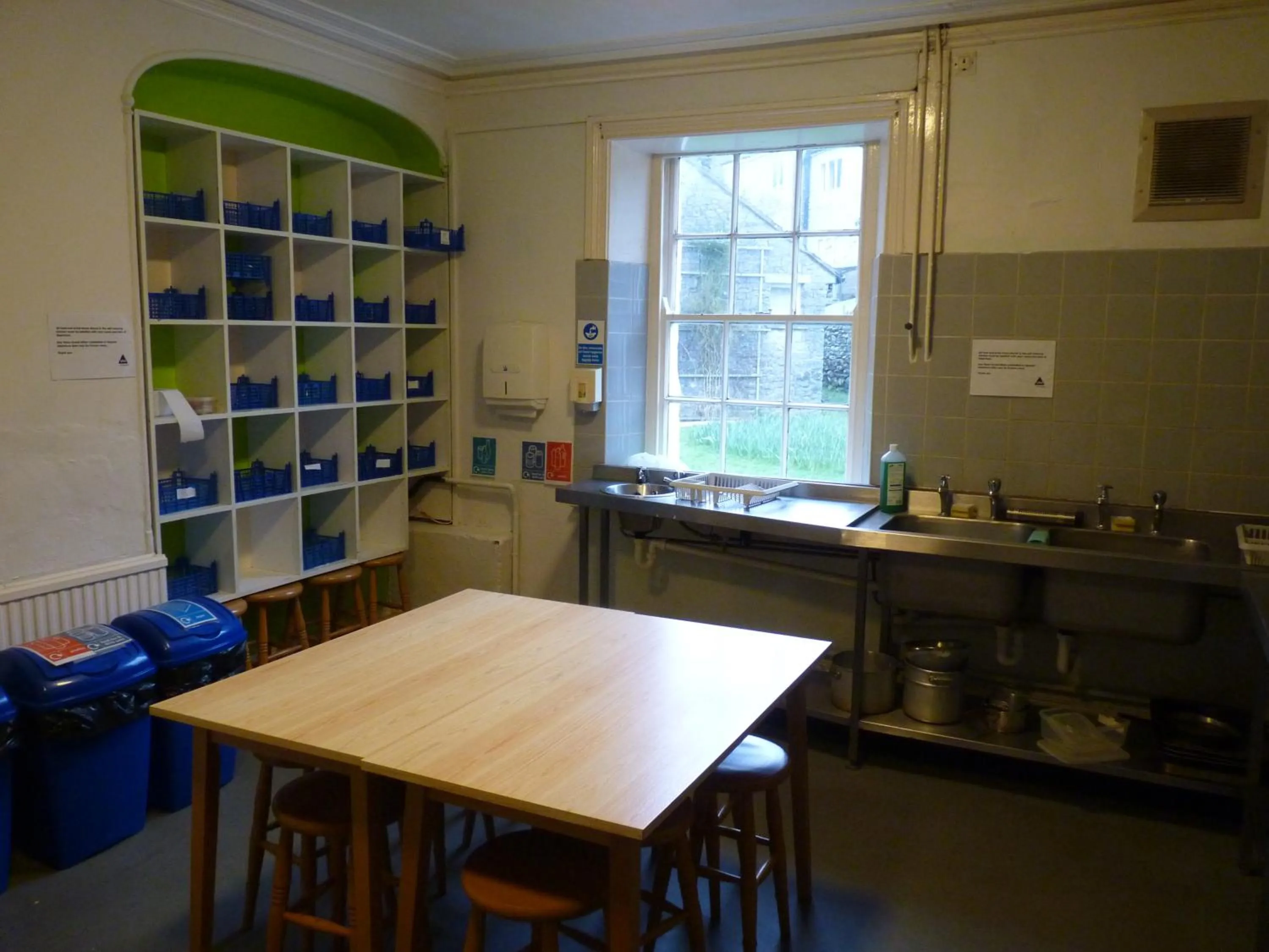 Kitchen or kitchenette in Ingleton Hostel