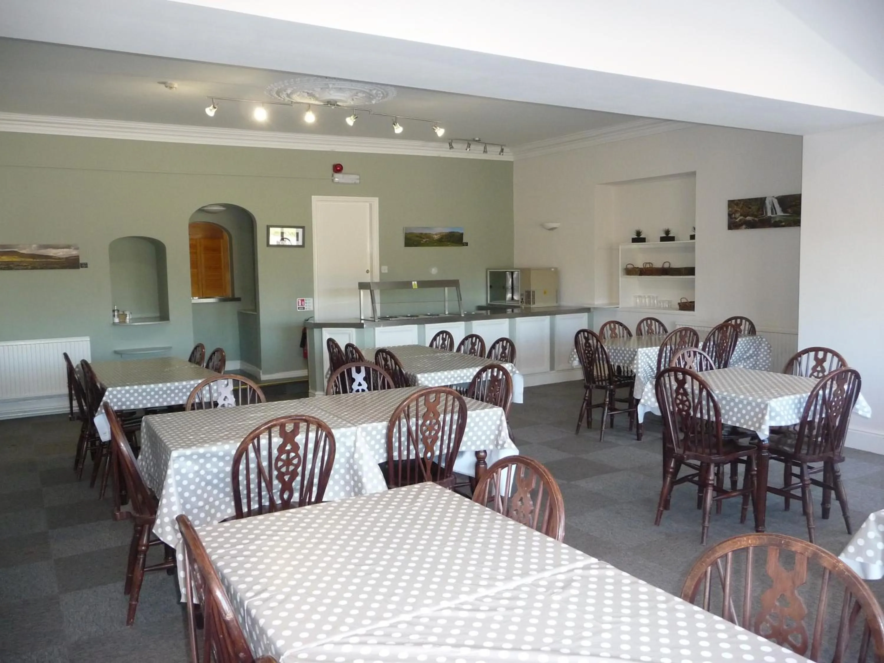 Dining area in Ingleton Hostel