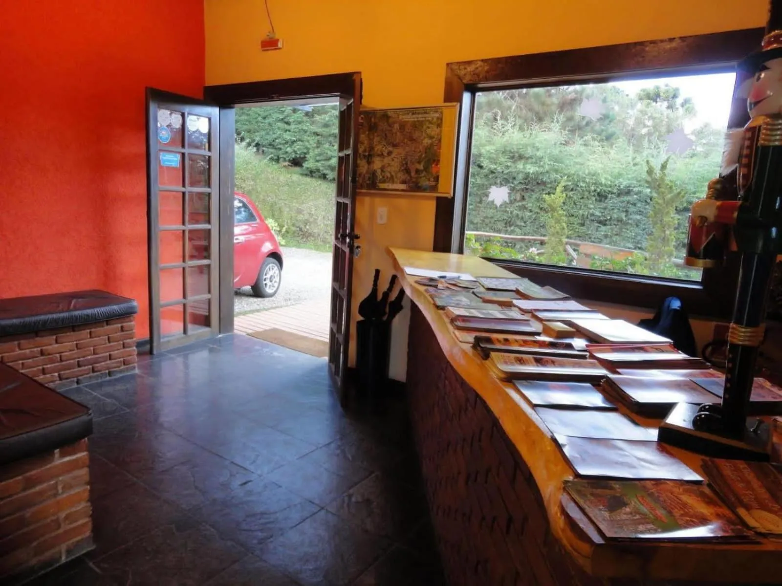 Lobby or reception in Pousada Atalaia