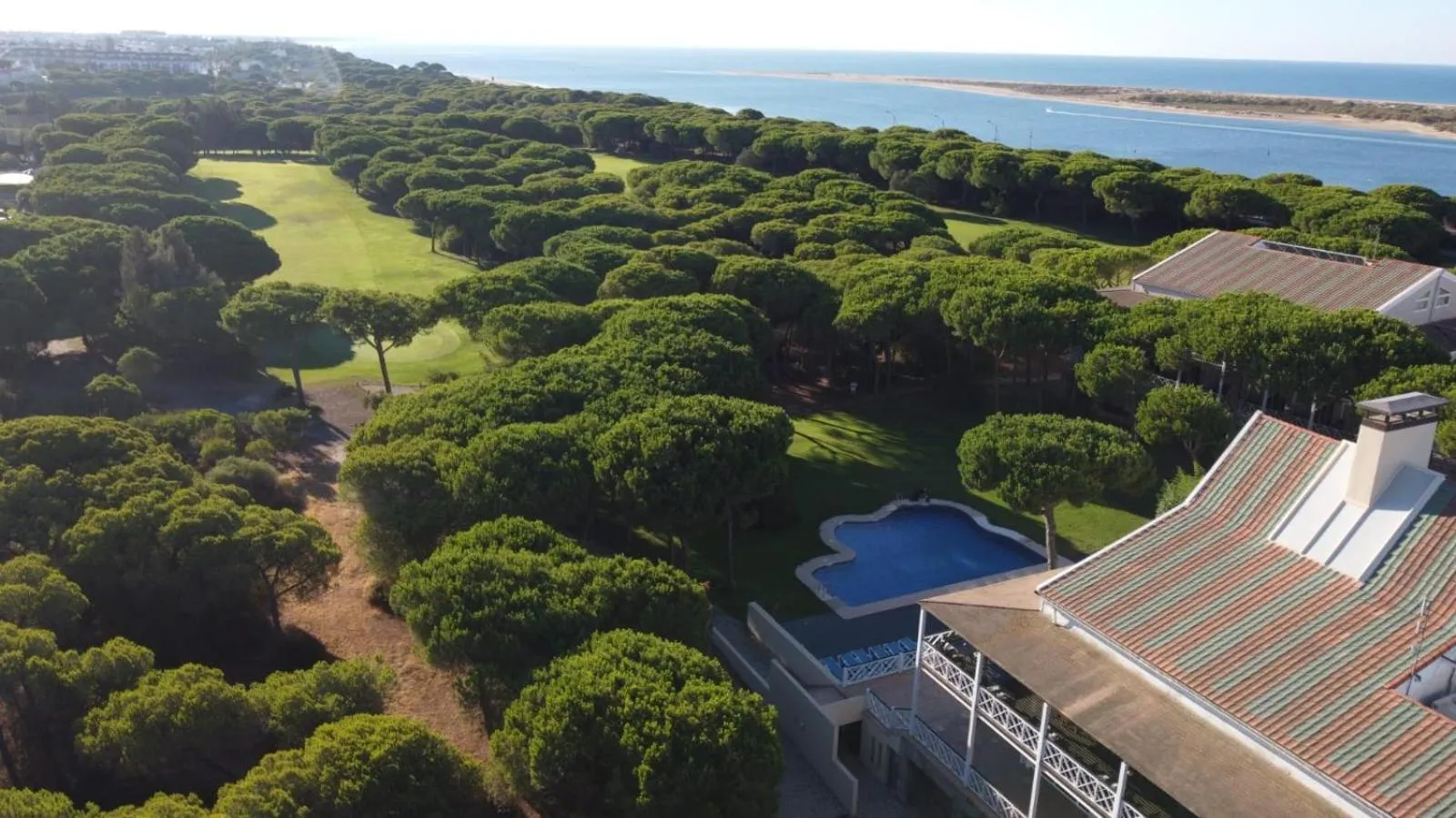 Property building in Hotel Nuevo Portil Golf