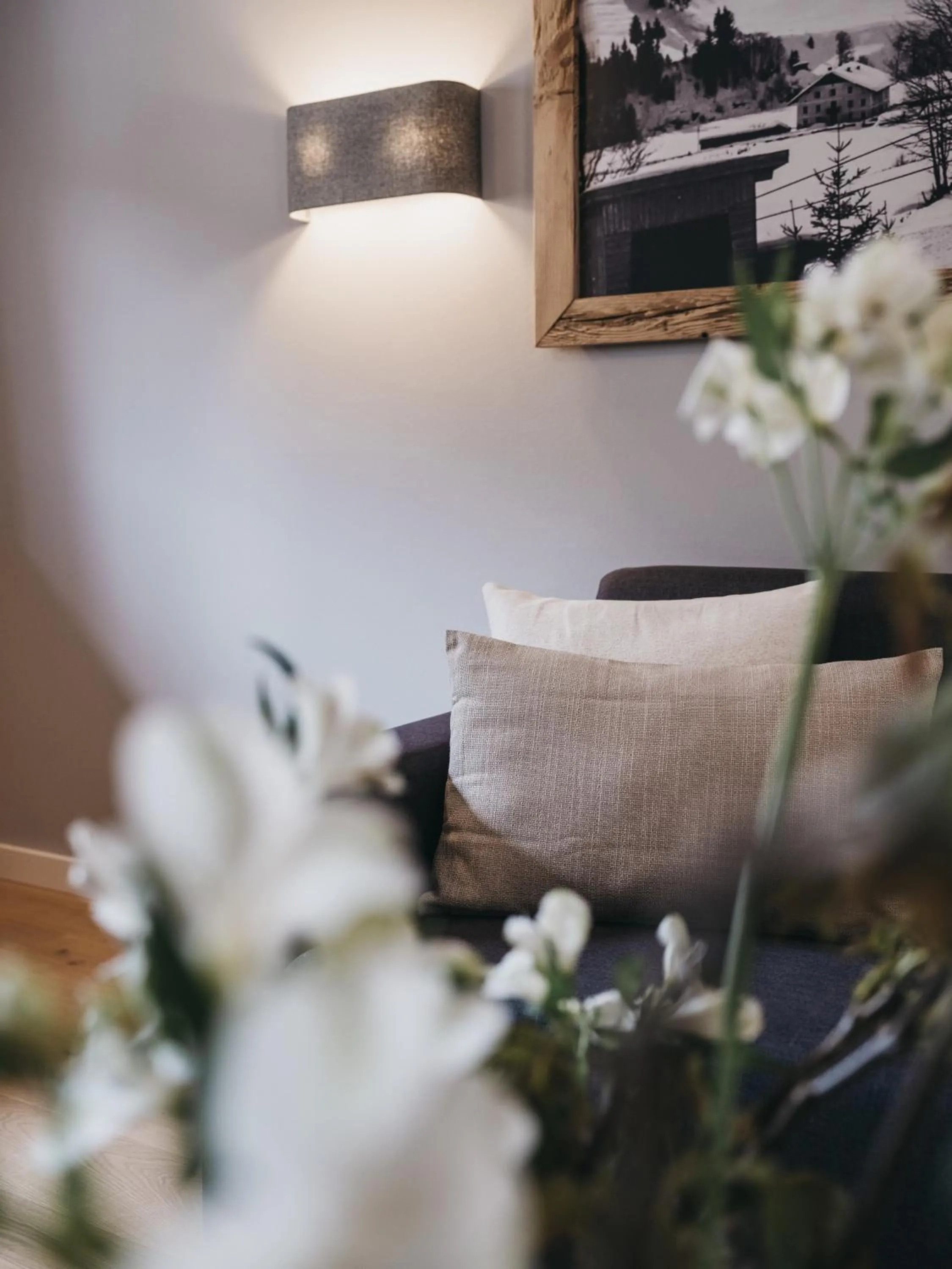 Living room in VAYA Post Saalbach