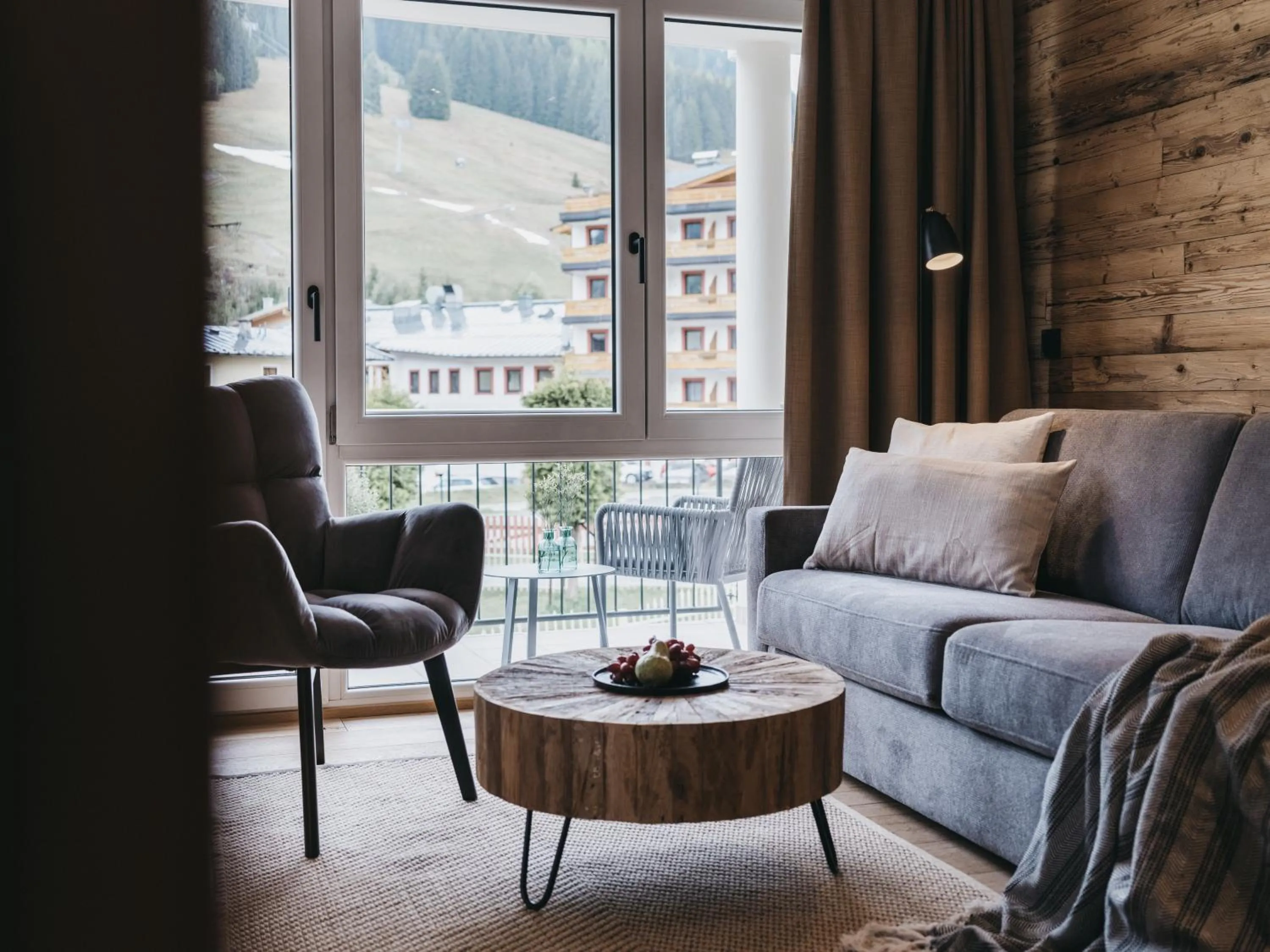 Living room in VAYA Post Saalbach