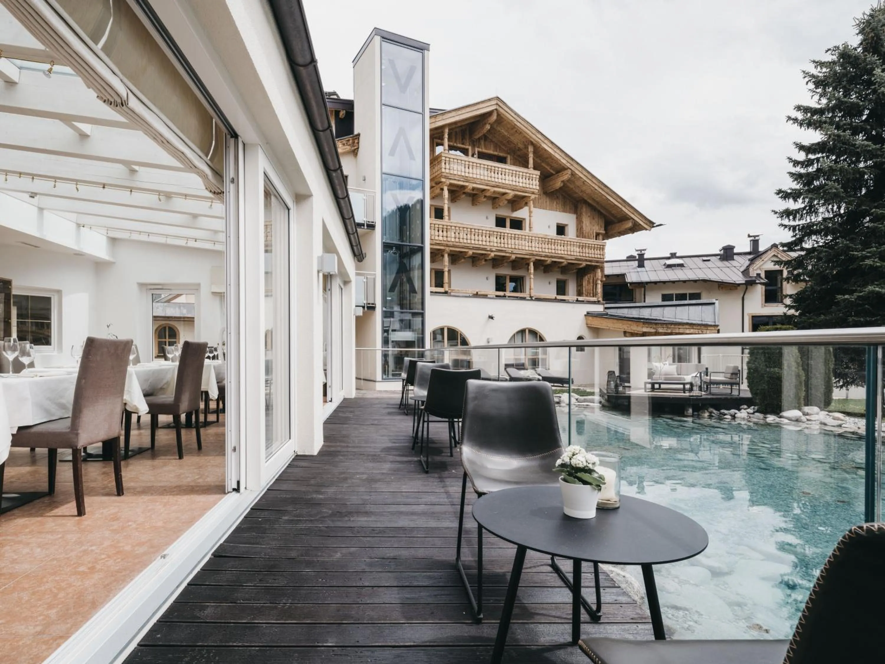 Restaurant/places to eat in VAYA Post Saalbach