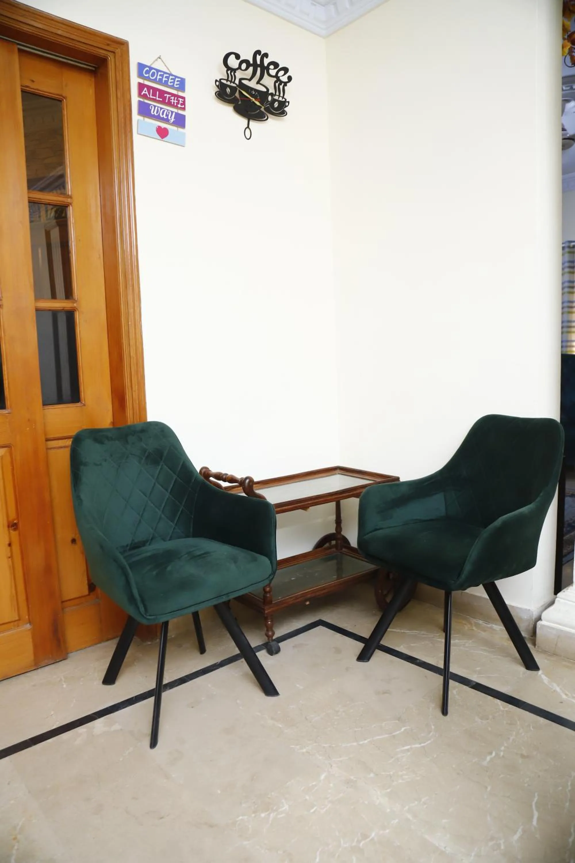 Seating area in Waypoint Hotel